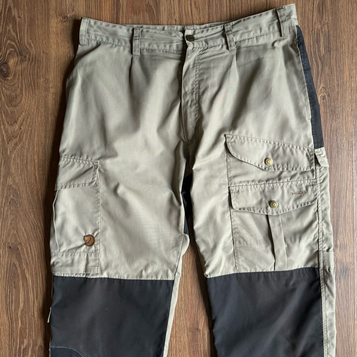 Fjallraven Vintage Fjallraven Vidda Pro G-1000 Trousers Pants Beige Size US 32 / EU 48 - 2 Thumbnail