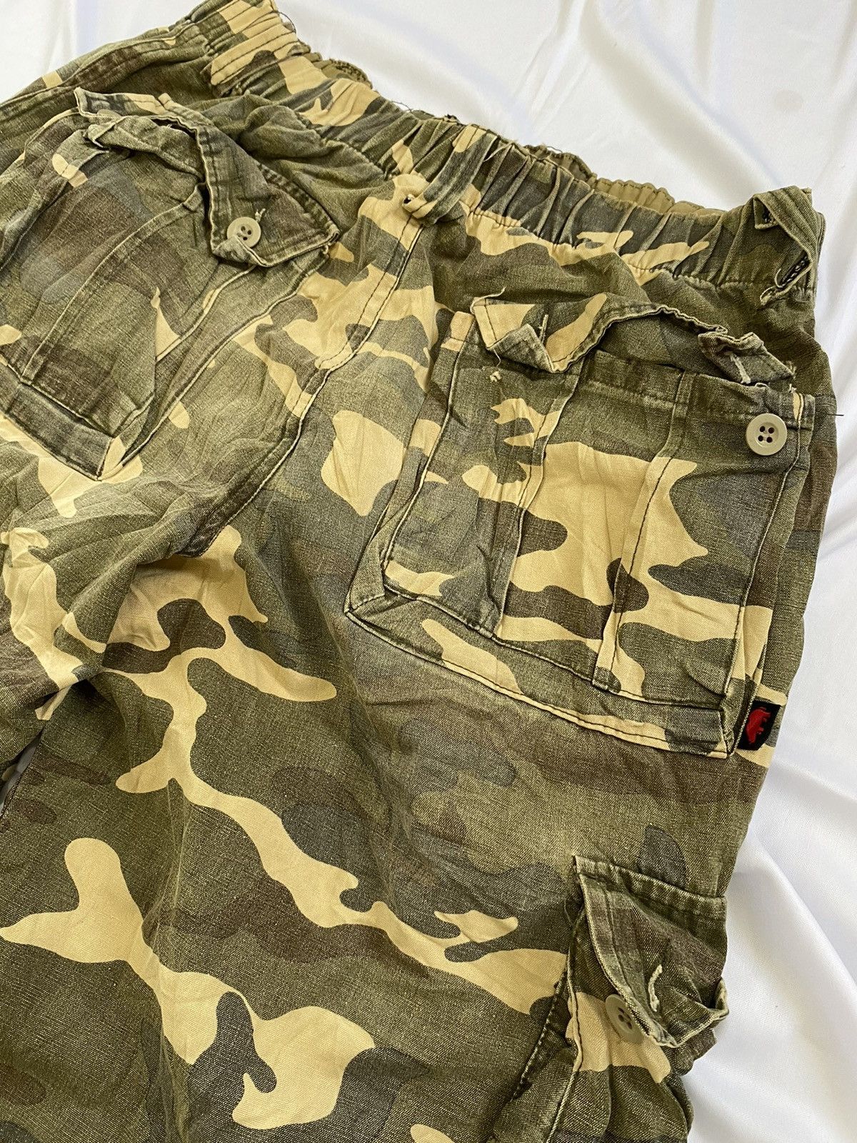 If Six Was Nine × Japanese Brand × Le Grande Bleu (L.G.B.) Hug ecko Cargo Pants Size US 28 / EU 44 - 9 Thumbnail