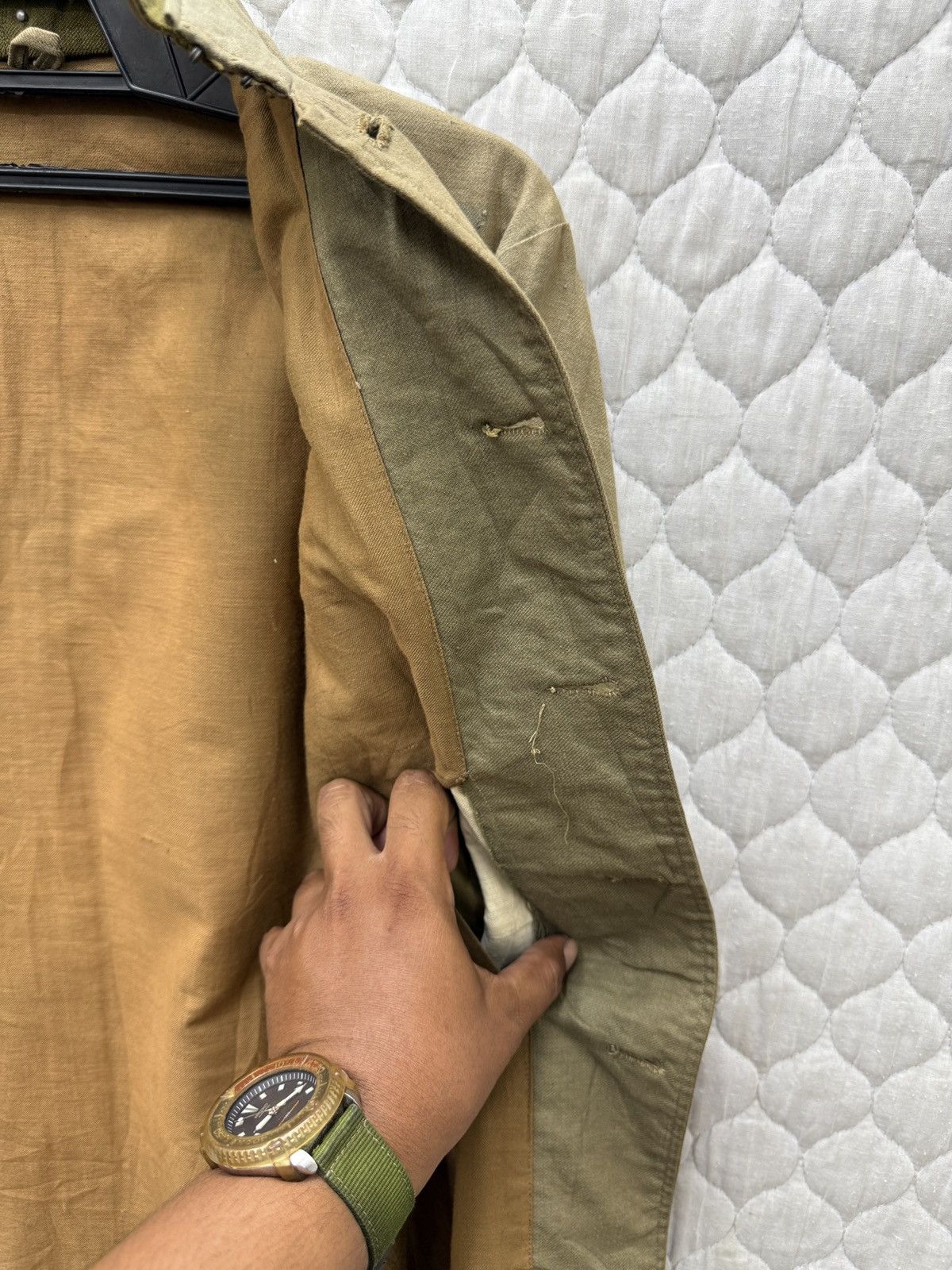 Vintage 💥💥🔥STEALS VTG 40’s JAPANESE MILITARY JACKET Size US S / EU 44-46 / 1 - 8 Thumbnail