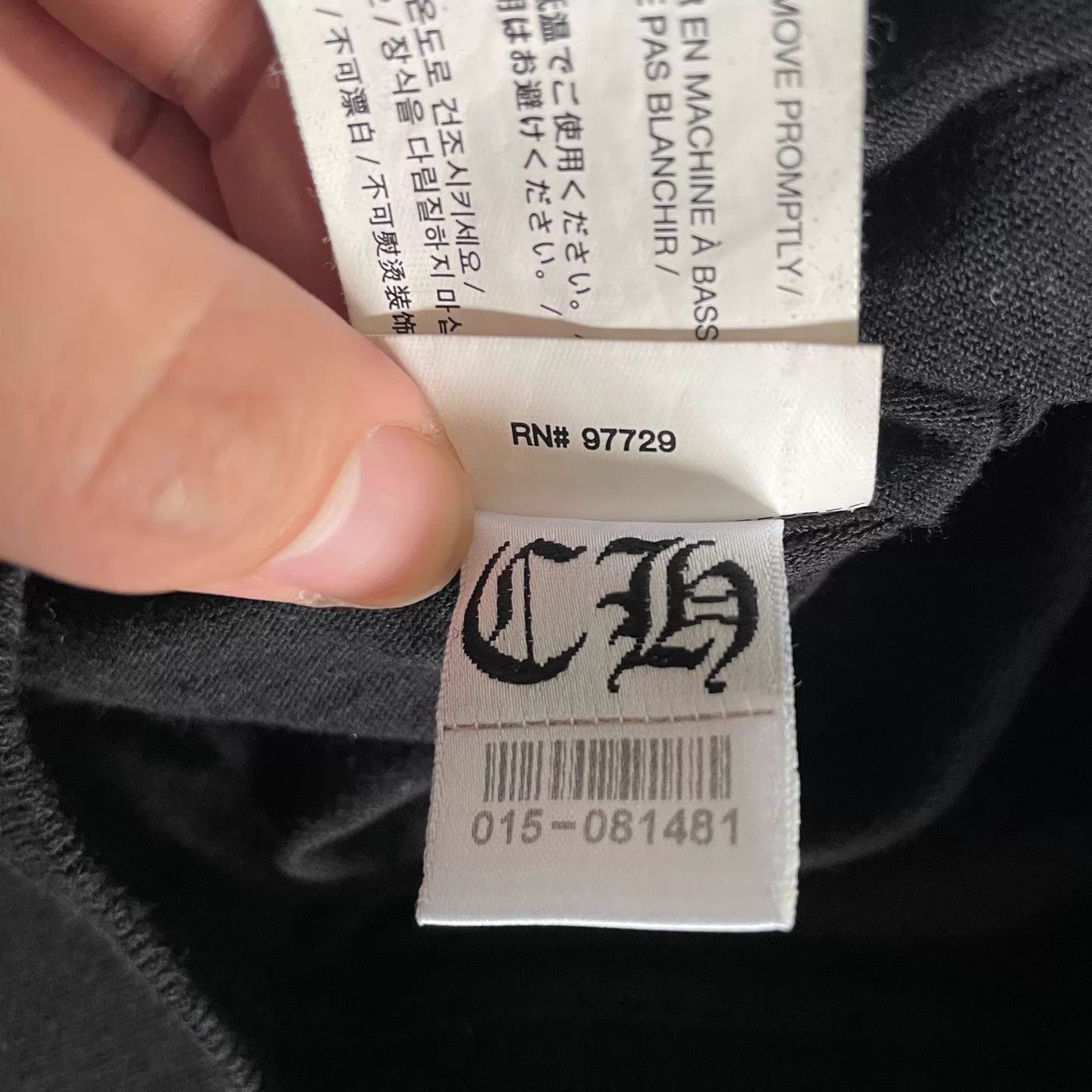 Chrome Hearts CHROME HEARTS x OFF-WHITE LA Exclusive Short Tee M Size US M / EU 48-50 / 2 - 6 Thumbnail