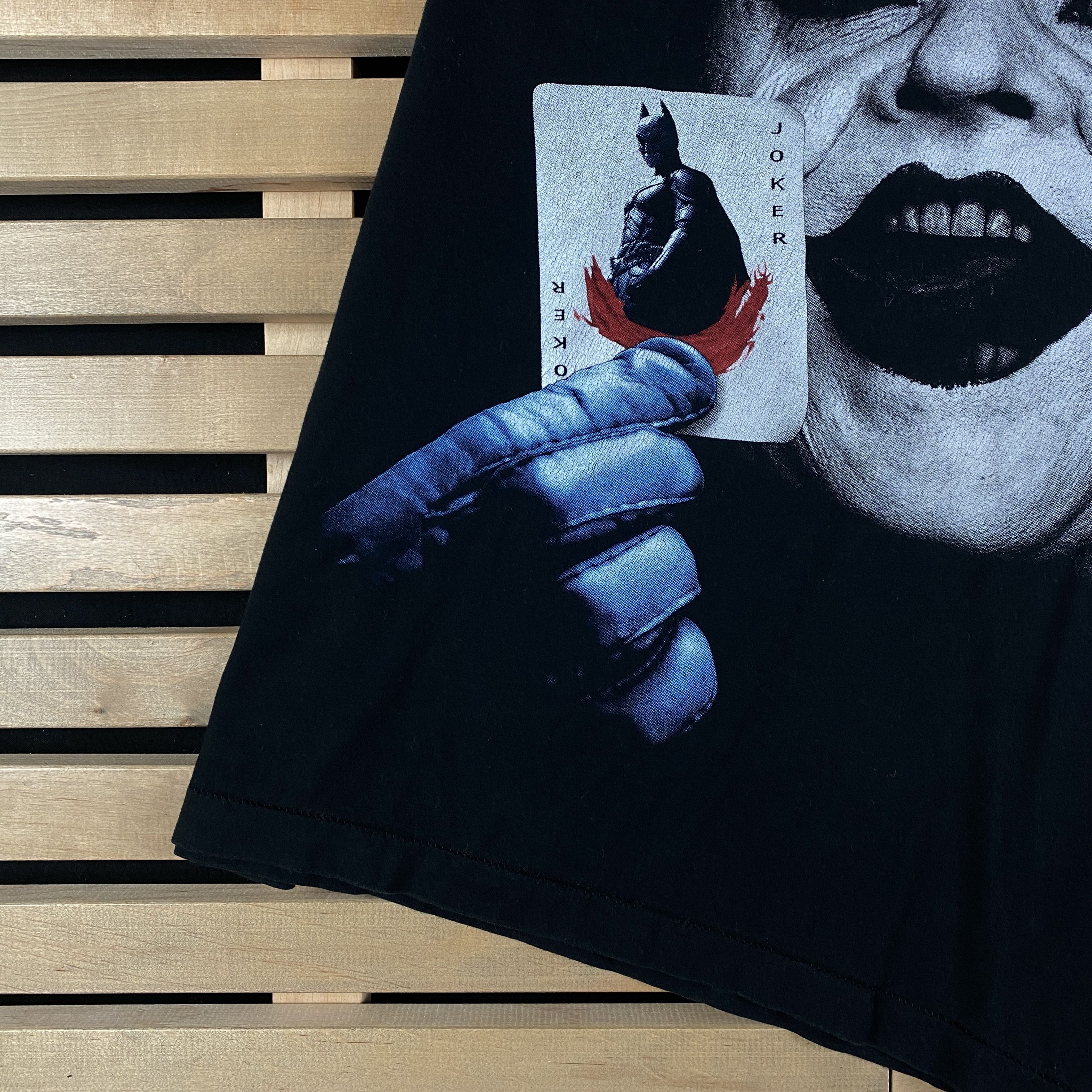 Vintage Mens Vintage T-Shirt Flybeans Joker Big Print Size M Size US M / EU 48-50 / 2 - 3 Thumbnail