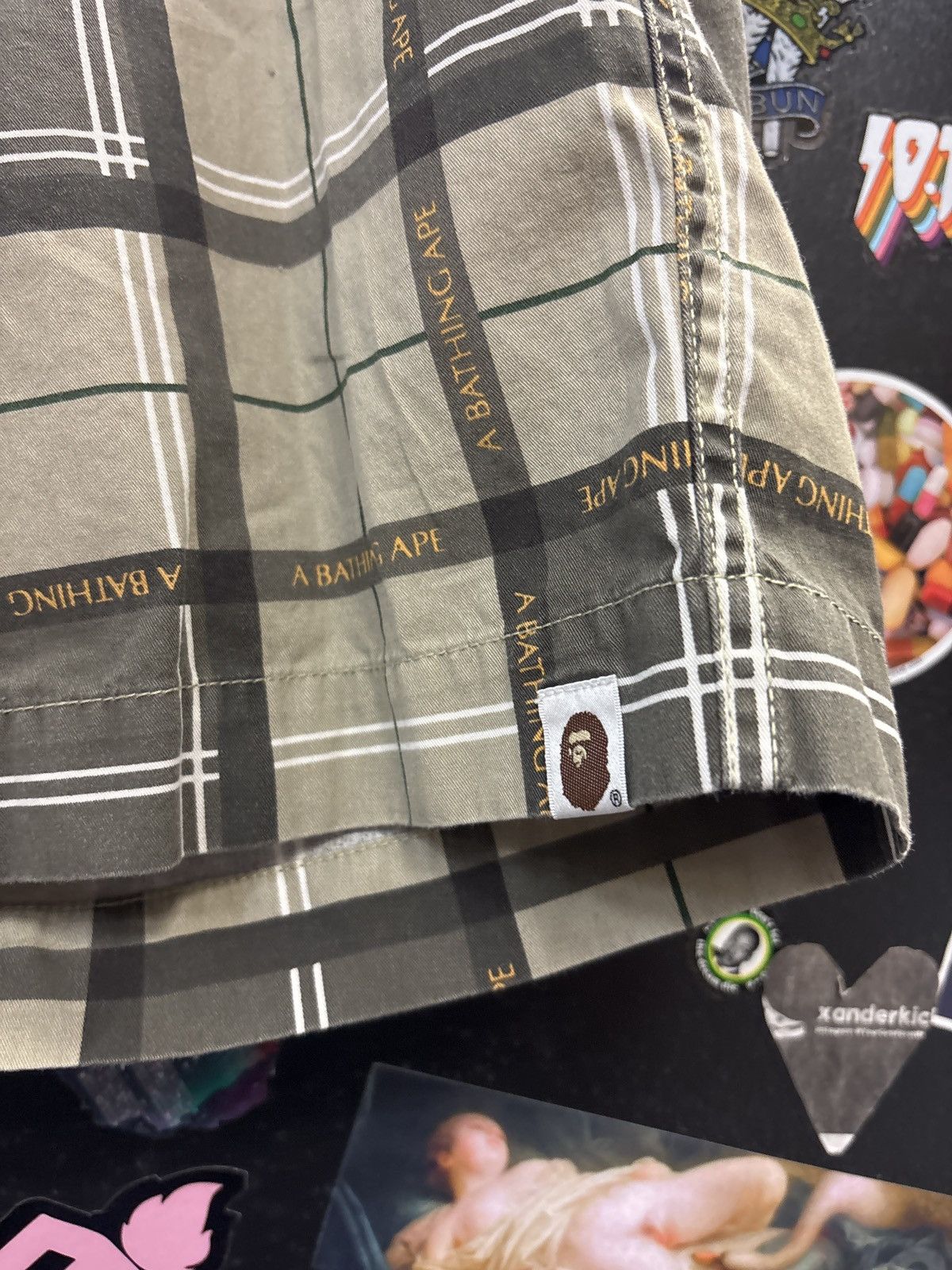 Bape Bathing ape bape Plaid shorts Size US 40 / EU 56 - 4 Thumbnail