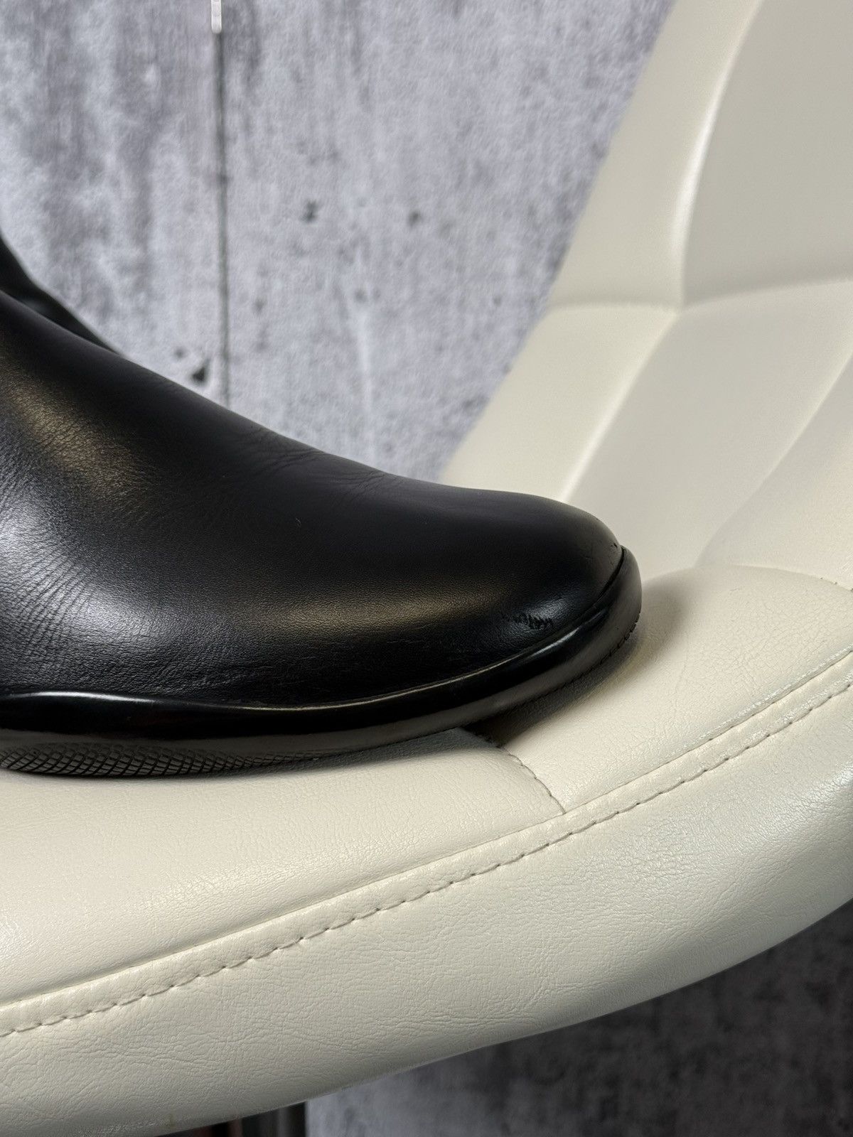 Prada Prada Sport Leather Ankle Boots Strap Men’s Chelsea Shoes Size US 11 / EU 44 - 10 Thumbnail