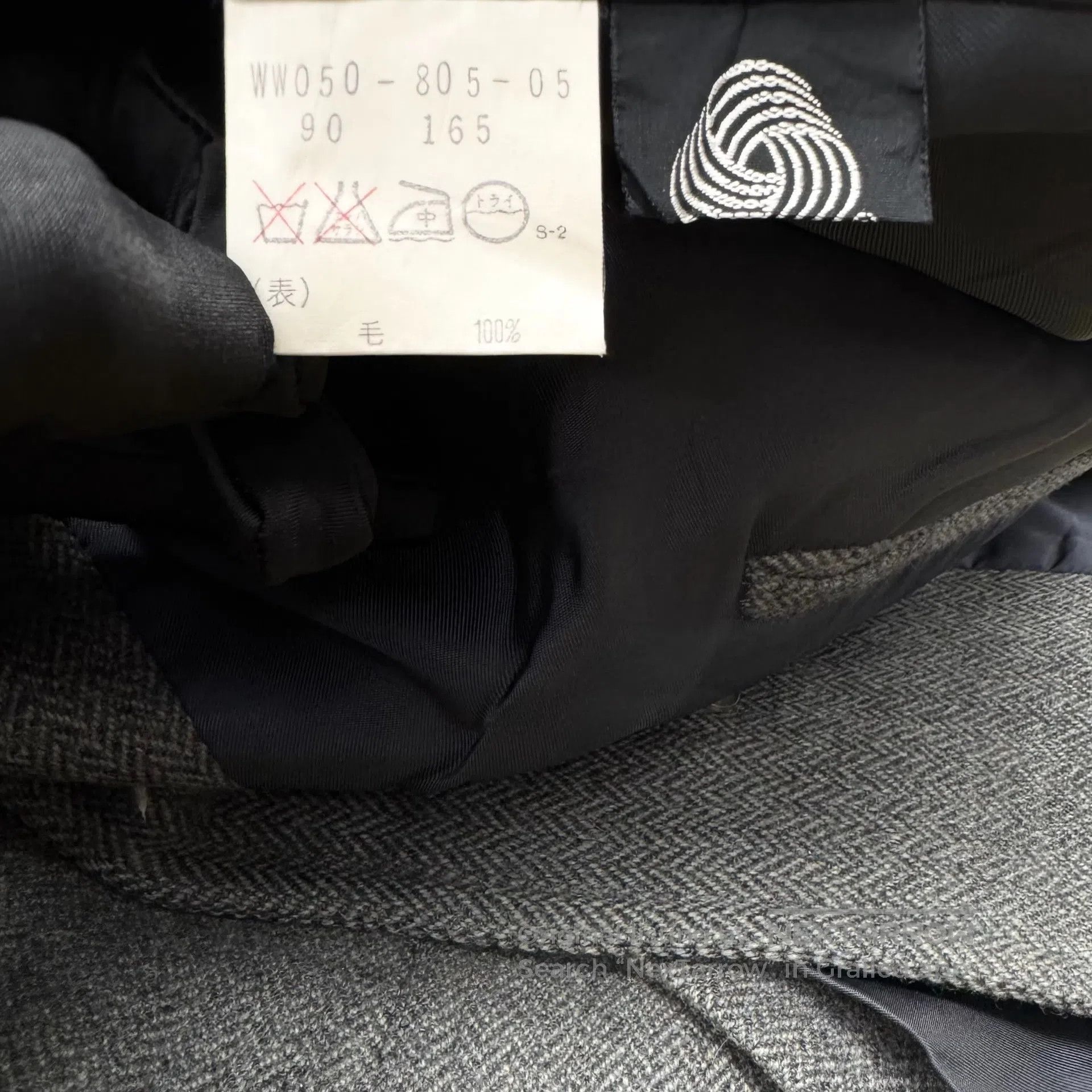 Burberry Burberry Dark Grey Hidden Button Wool Straight Coat| Size US M / EU 48-50 / 2 - 5 Thumbnail