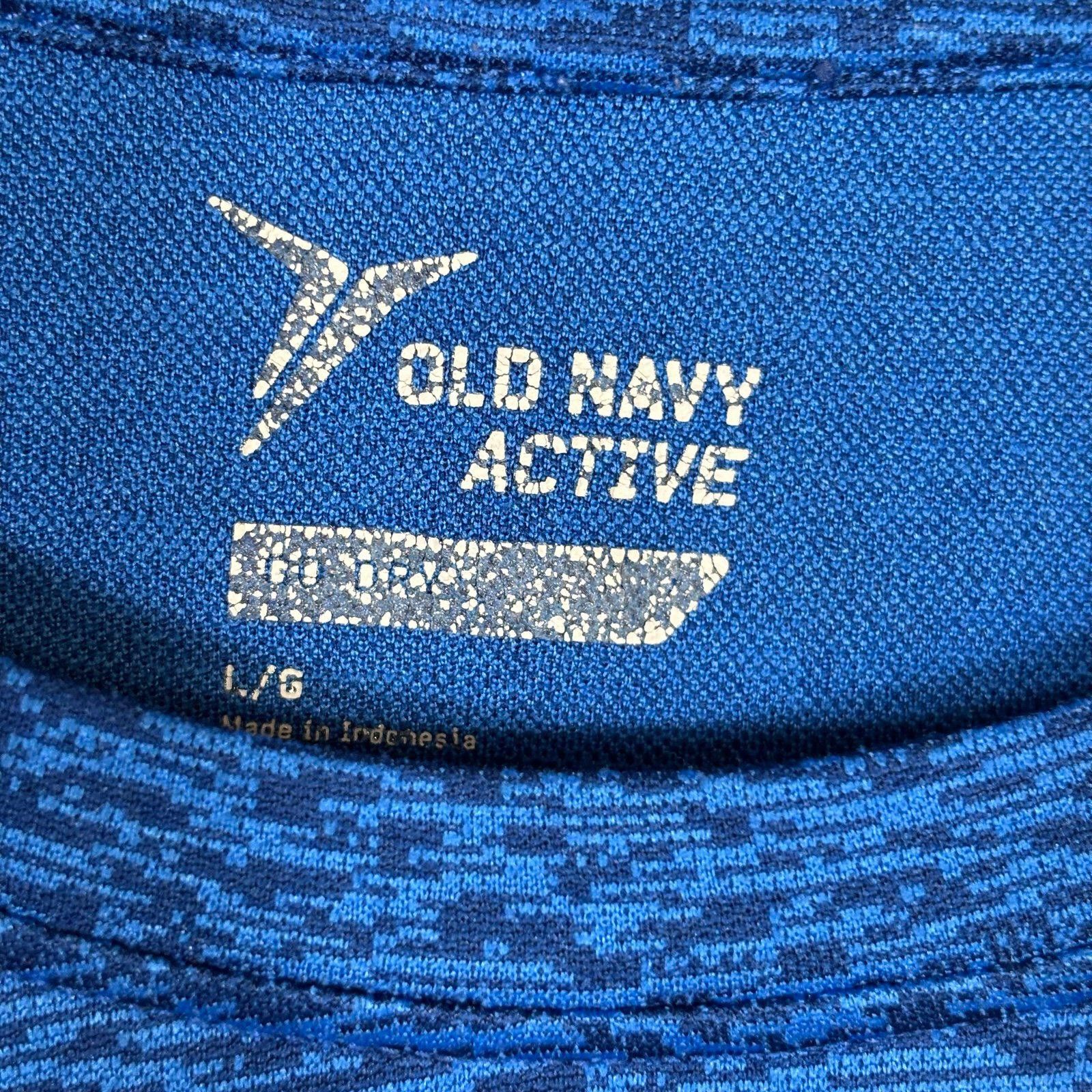 Old Navy Old Navy Active Blue Long Sleeve Performance Shirt Large Size US L / EU 52-54 / 3 - 4 Thumbnail