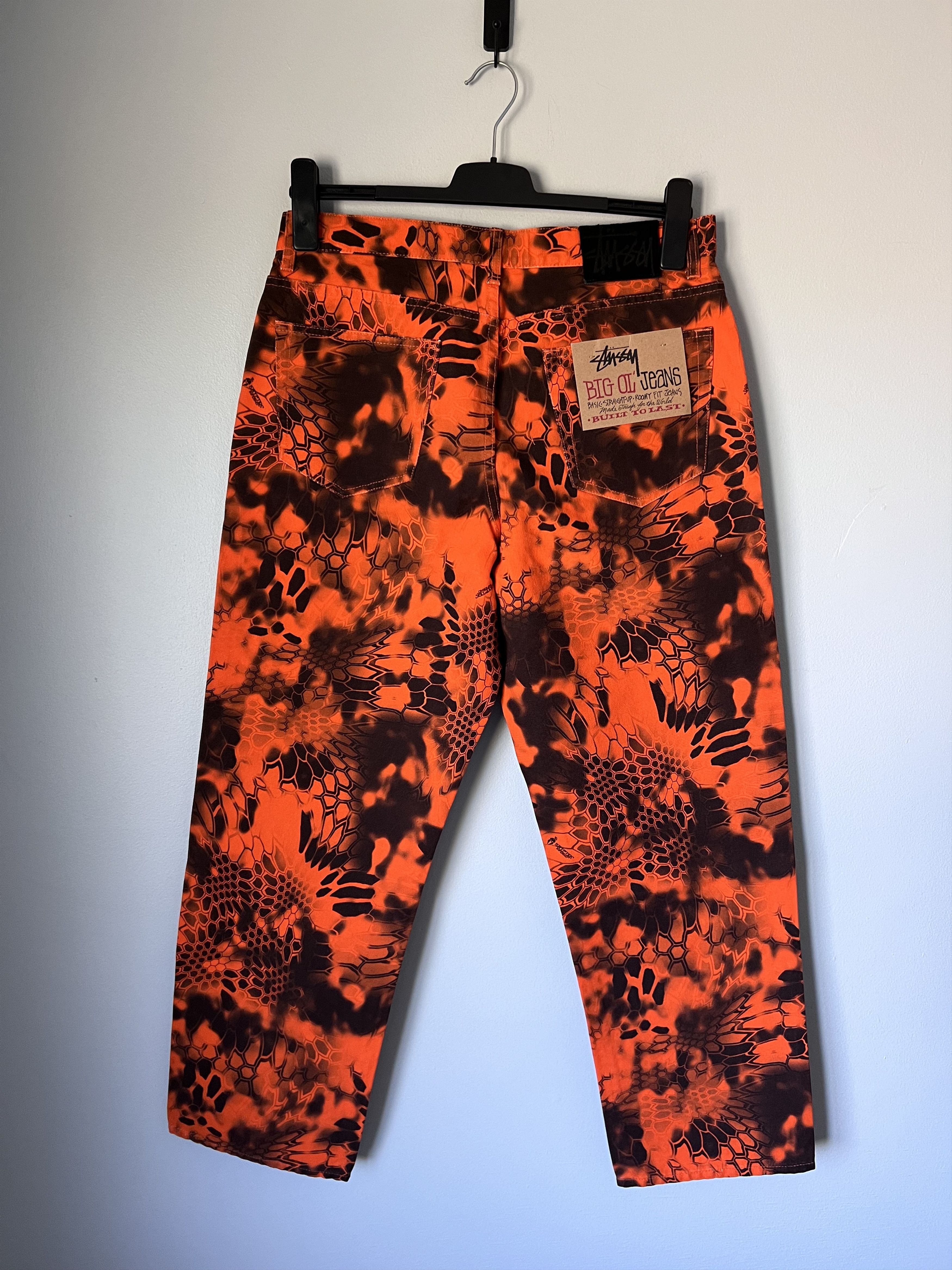 Stussy Stussy Big Ol Jeans in Inferno Kryptek Camo Size US 32 / EU 48 - 4 Thumbnail