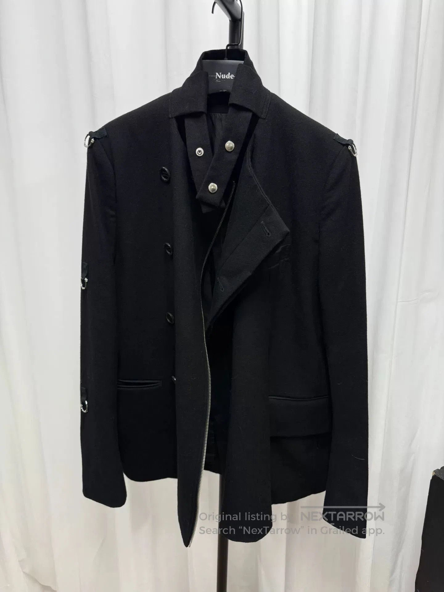 Takahiromiyashita The Soloist. soloist skull ring zip jacket black. Size US L / EU 52-54 / 3 - 1 Thumbnail