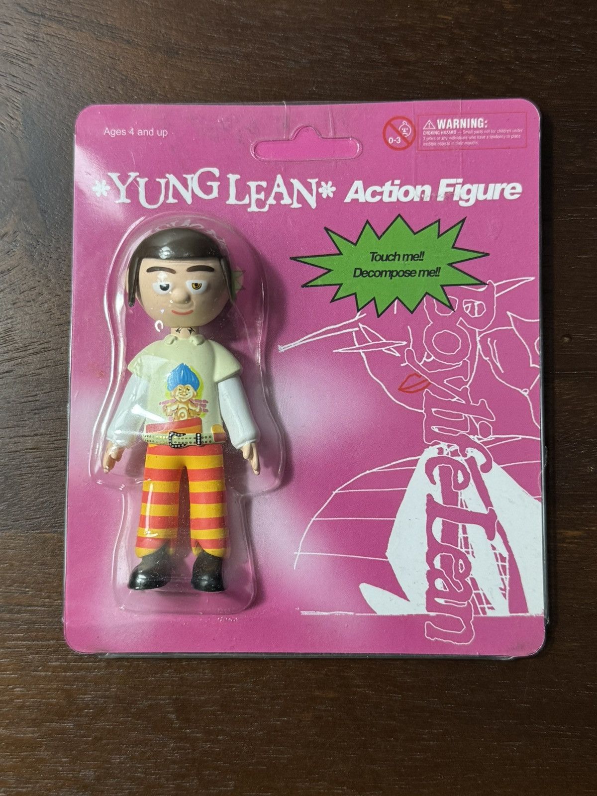 Drain Gang × Sad Boys Yung Lean Action Figure - Boy Life In EU Size ONE SIZE - 3 Thumbnail
