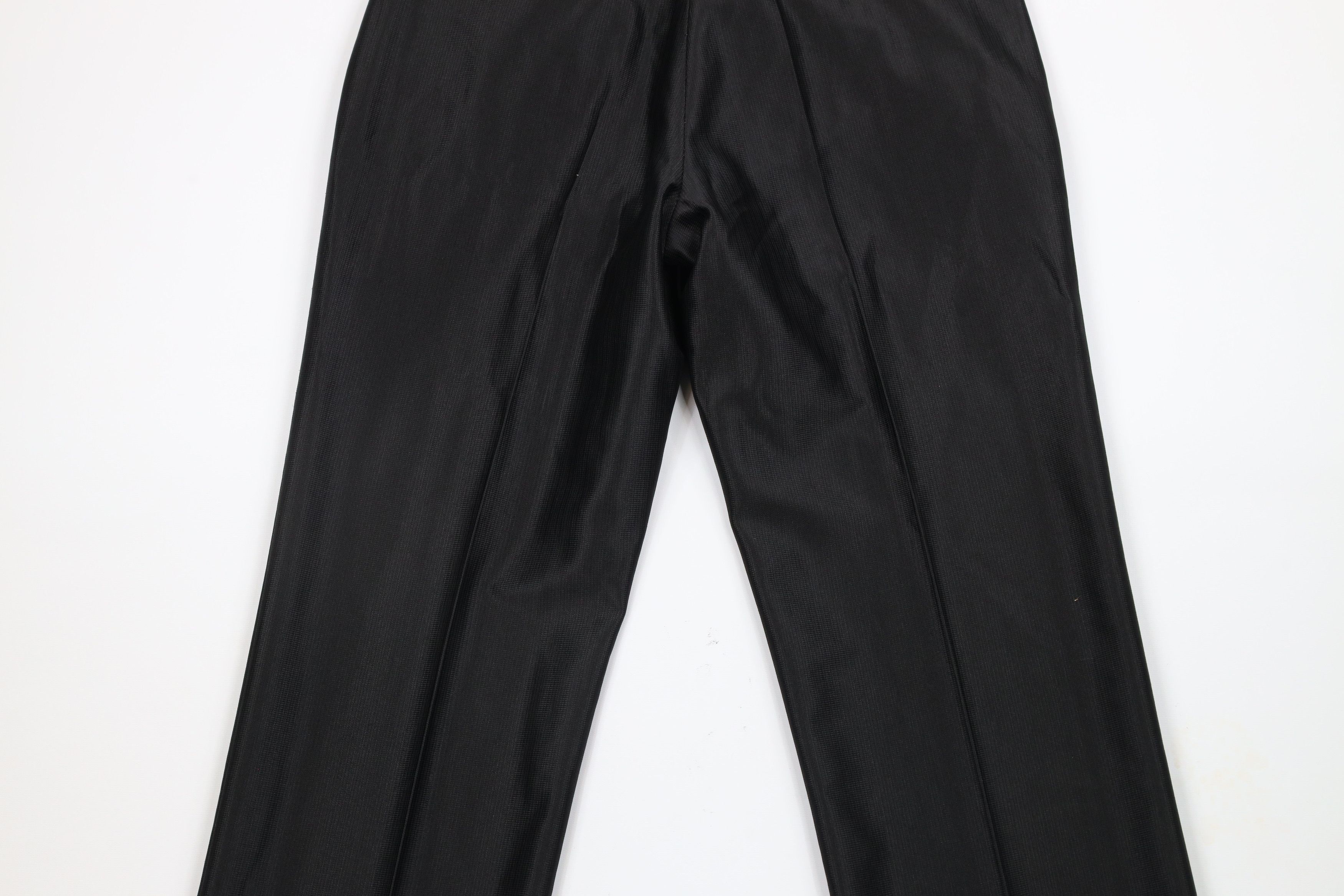 Vintage Vintage 90s Rockabilly Western Trim Wide Leg Pants Black Size US 30 / EU 46 - 9 Thumbnail