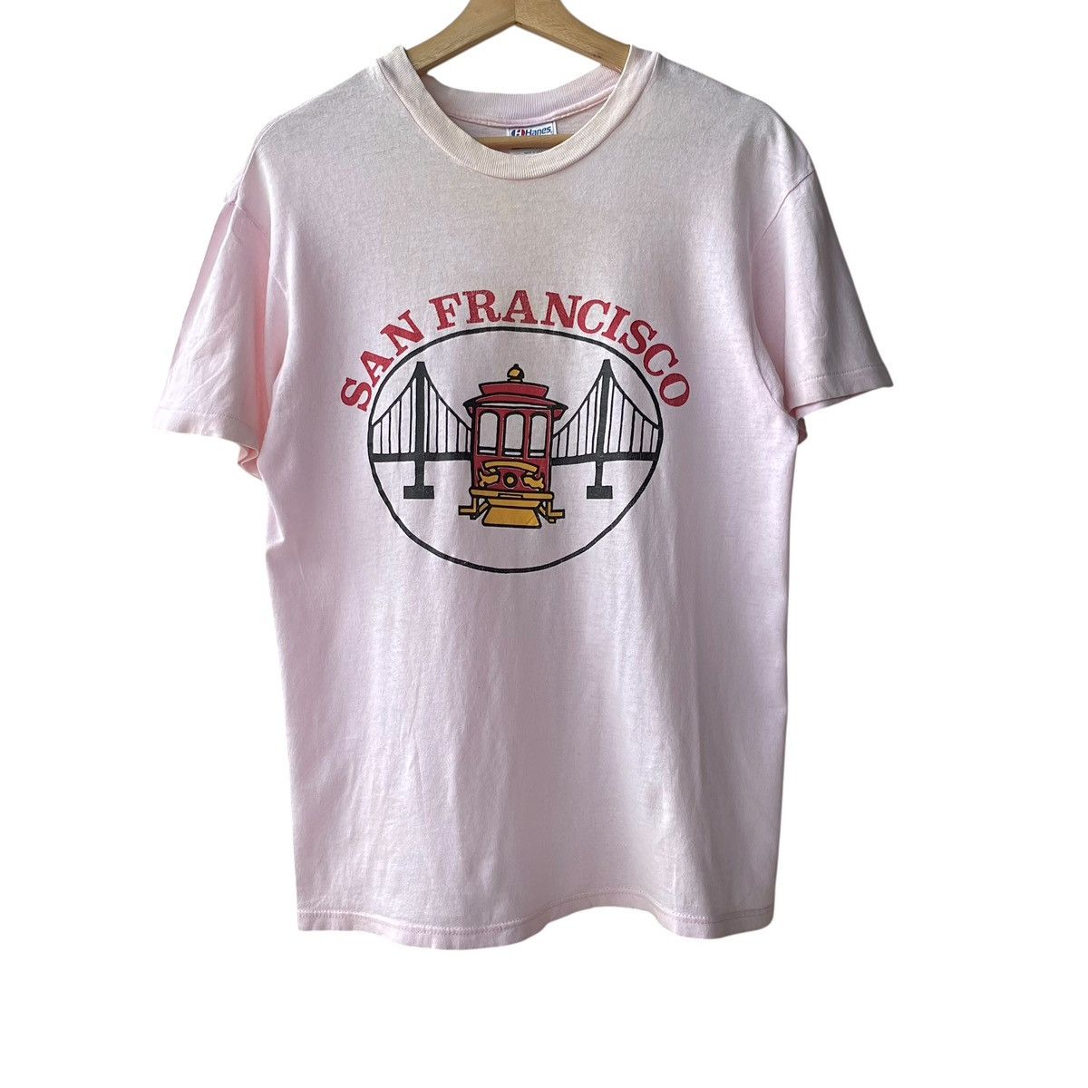 Vintage San Francisco SF Trams Hanes Vintage 80s/90s Tee Size US L / EU 52-54 / 3 - 1 Thumbnail