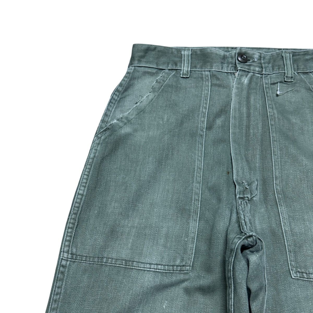 Vintage Vintage US Army OG107 Poplin Fatigue Pants Namwar Size US 28 / EU 44 - 4 Thumbnail