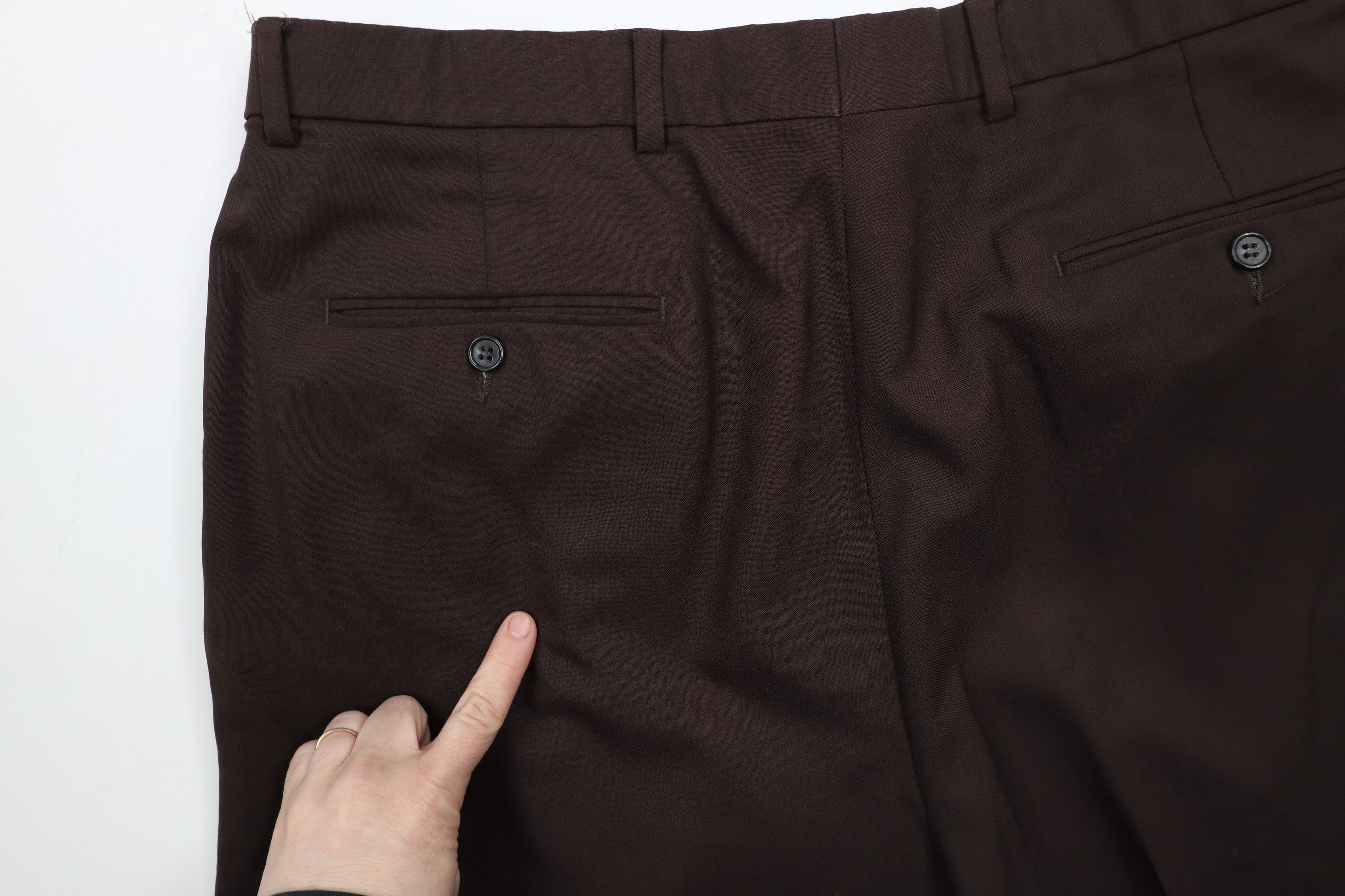 Vintage Vintage 90s Streetwear Pleated Cuffed Wide Leg Chino Pants Size US 36 / EU 52 - 13 Thumbnail