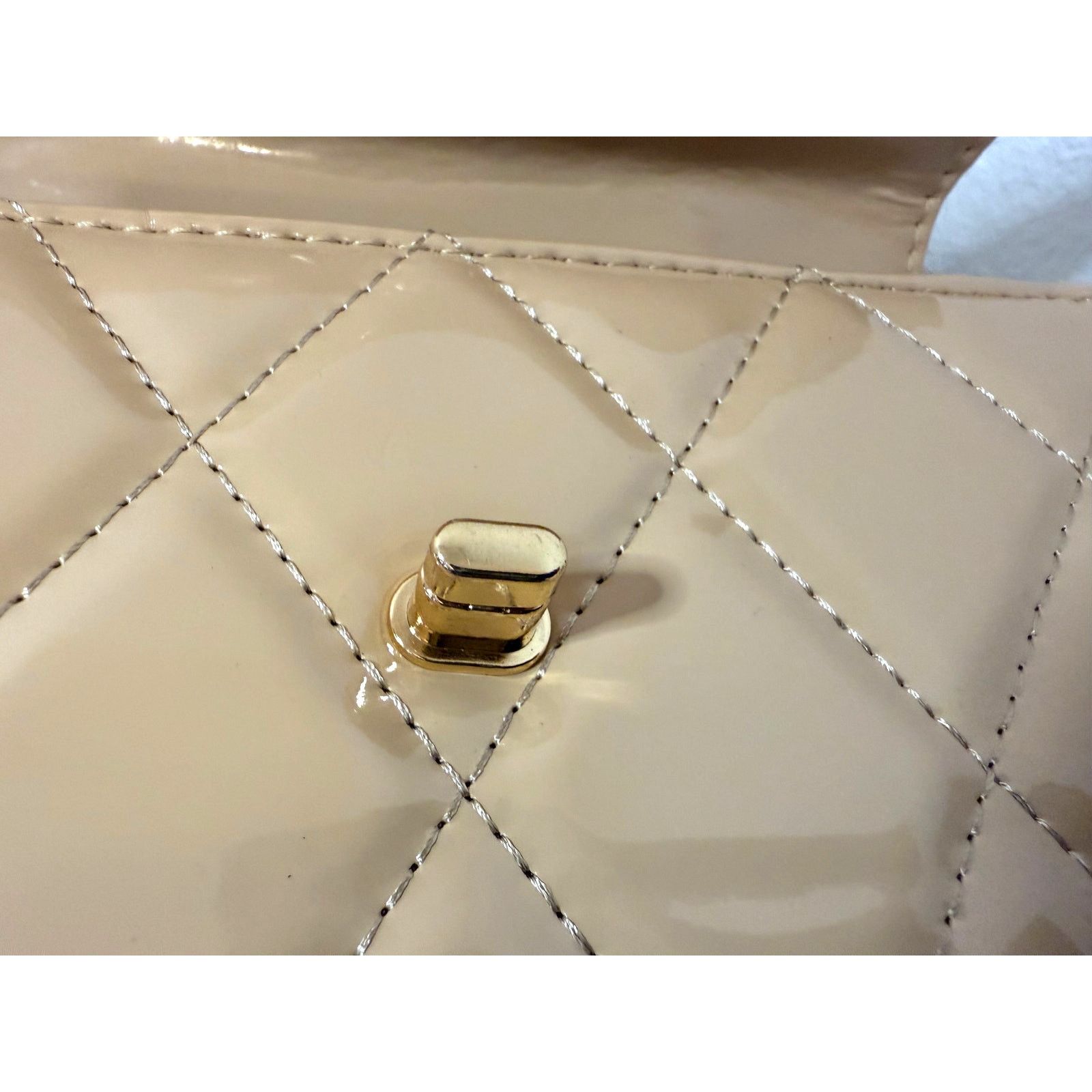 Valentino Valentino Orlandi Italy NWT Taupe Handbag Crossbody Vegan Size ONE SIZE - 6 Thumbnail