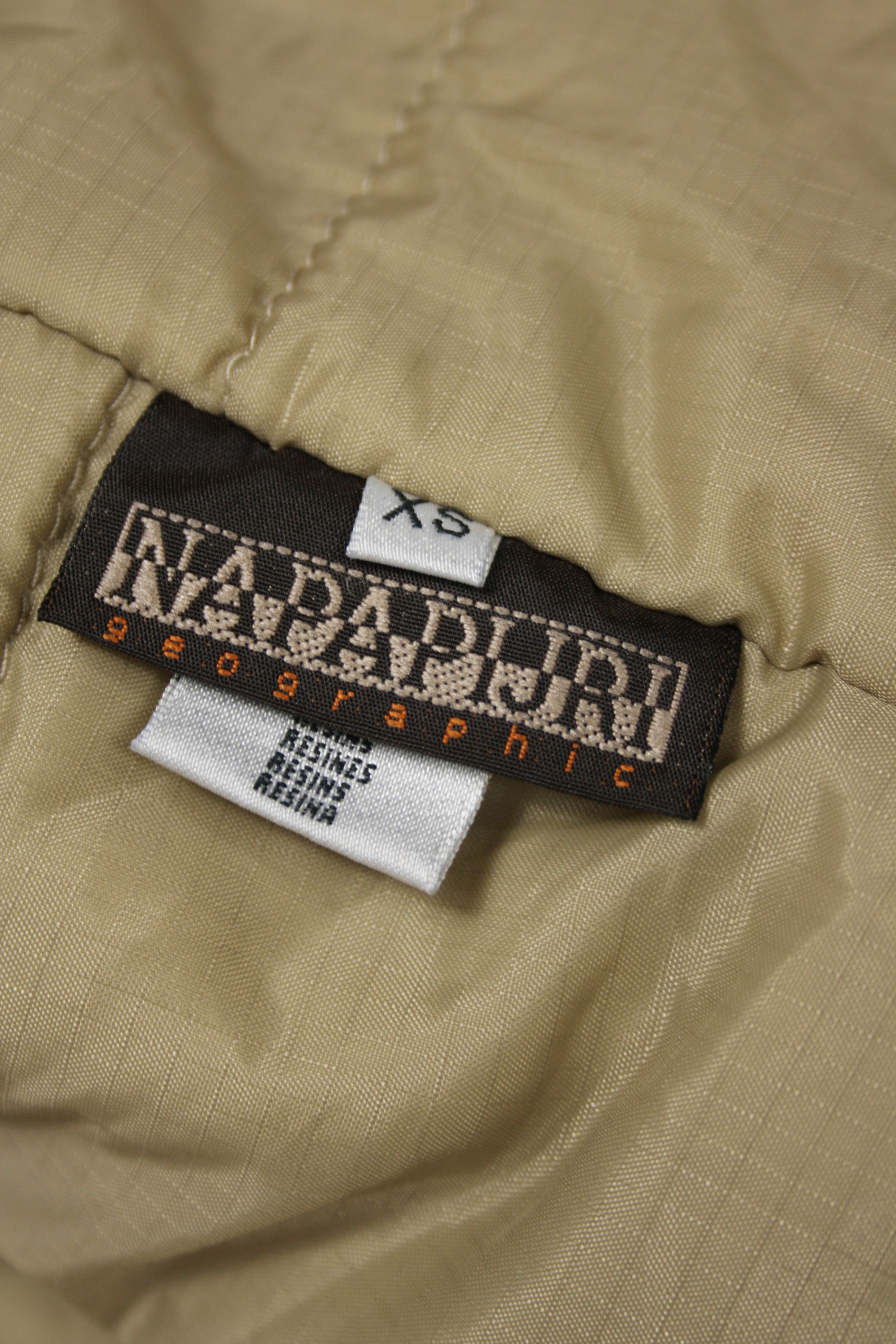 Napapijri × Vintage Napapijri 2000s Vintage Cordura High Tech Utility Ski Jacket Size US XS / EU 42 / 0 - 12 Thumbnail
