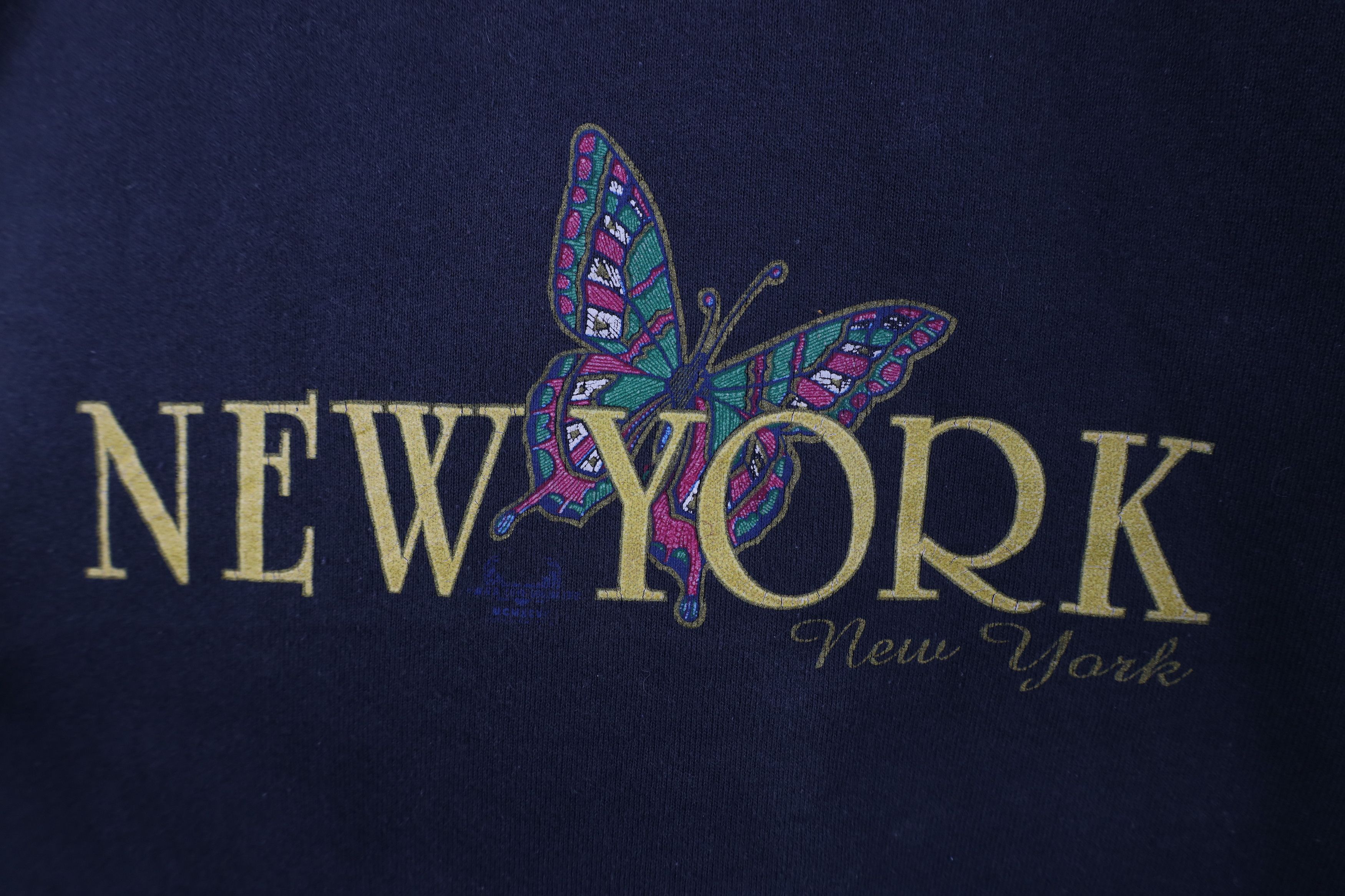 Vintage Vintage 80s 90s Streetwear New York New York Sweatshirt Size XL / US 12-14 / IT 48-50 - 4 Thumbnail