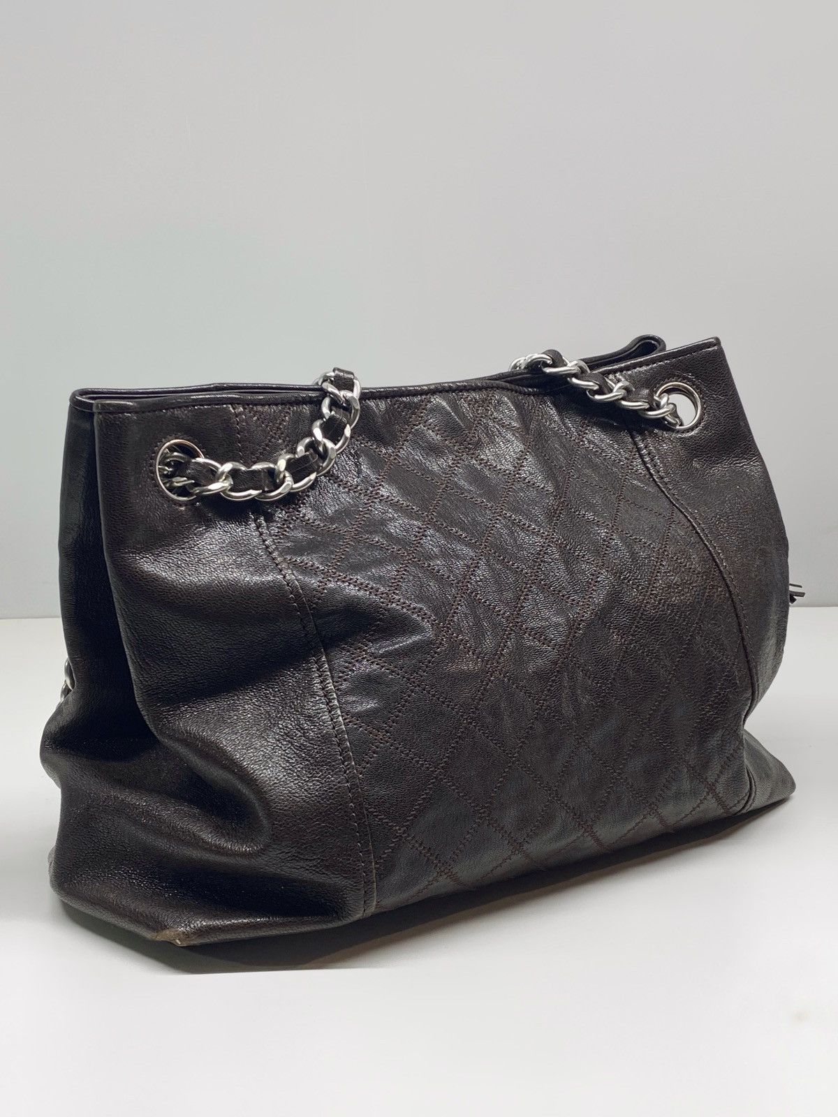 Tory Burch 🔥 TORY BURCH QUILTED CHAIN BAG LEATHER Y2K LUXURY VIBES Size ONE SIZE - 11 Thumbnail