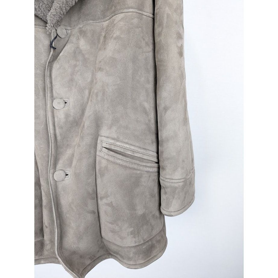 Gucci o1rshd1 Caban Curly Shearling in Grey Size US L / EU 52-54 / 3 - 4 Thumbnail