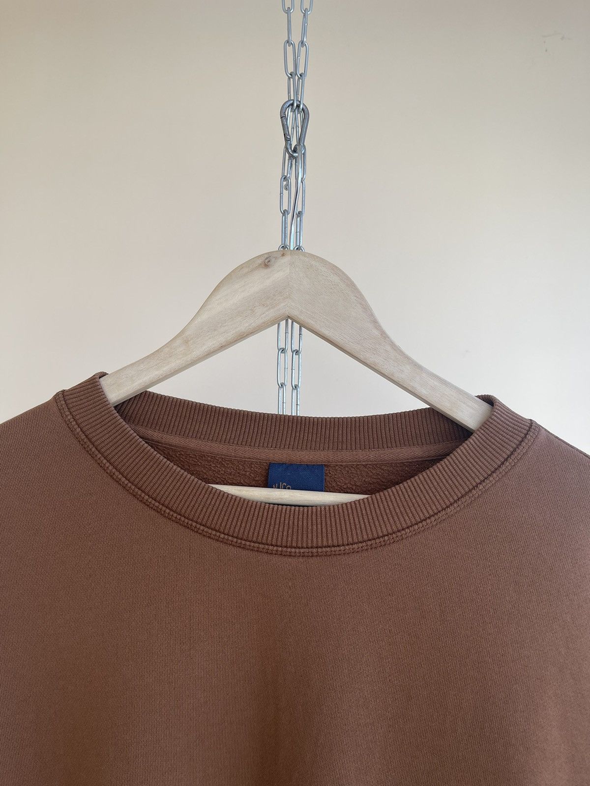 Nudie Jeans Lasse Dance Dance Dance Stone Washed Crewneck Sweatshirt Size US XL / EU 56 / 4 - 10 Thumbnail