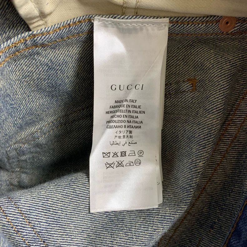 Gucci Gucci Snake-patterned jeans Size 25" / US 0 / IT 36 - 6 Thumbnail