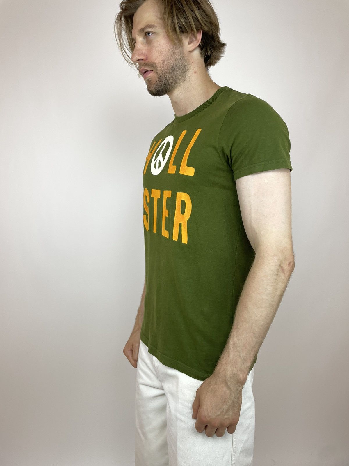 Other HOLLISTER Mens T-shirt Peace logo size Large Size US L / EU 52-54 / 3 - 3 Thumbnail