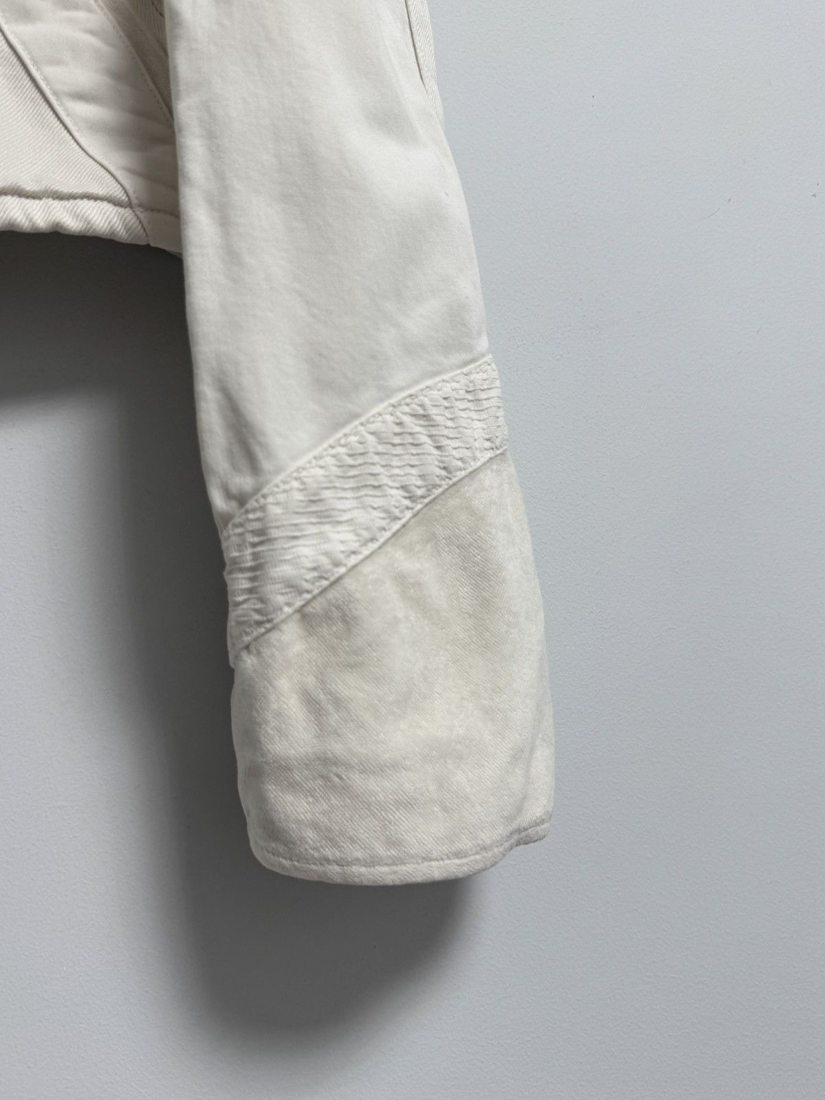 Versace Versace White Jacket Full Zip Designer Women’s Short Coat Size L / US 10 / IT 46 - 6 Thumbnail