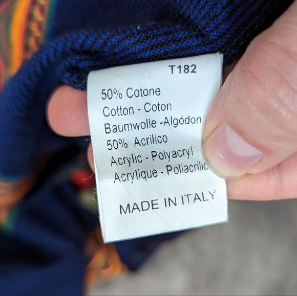 Other Montechiaro Coogi Style knit Sweater rainbow colors XL Size US XL / EU 56 / 4 - 3 Thumbnail