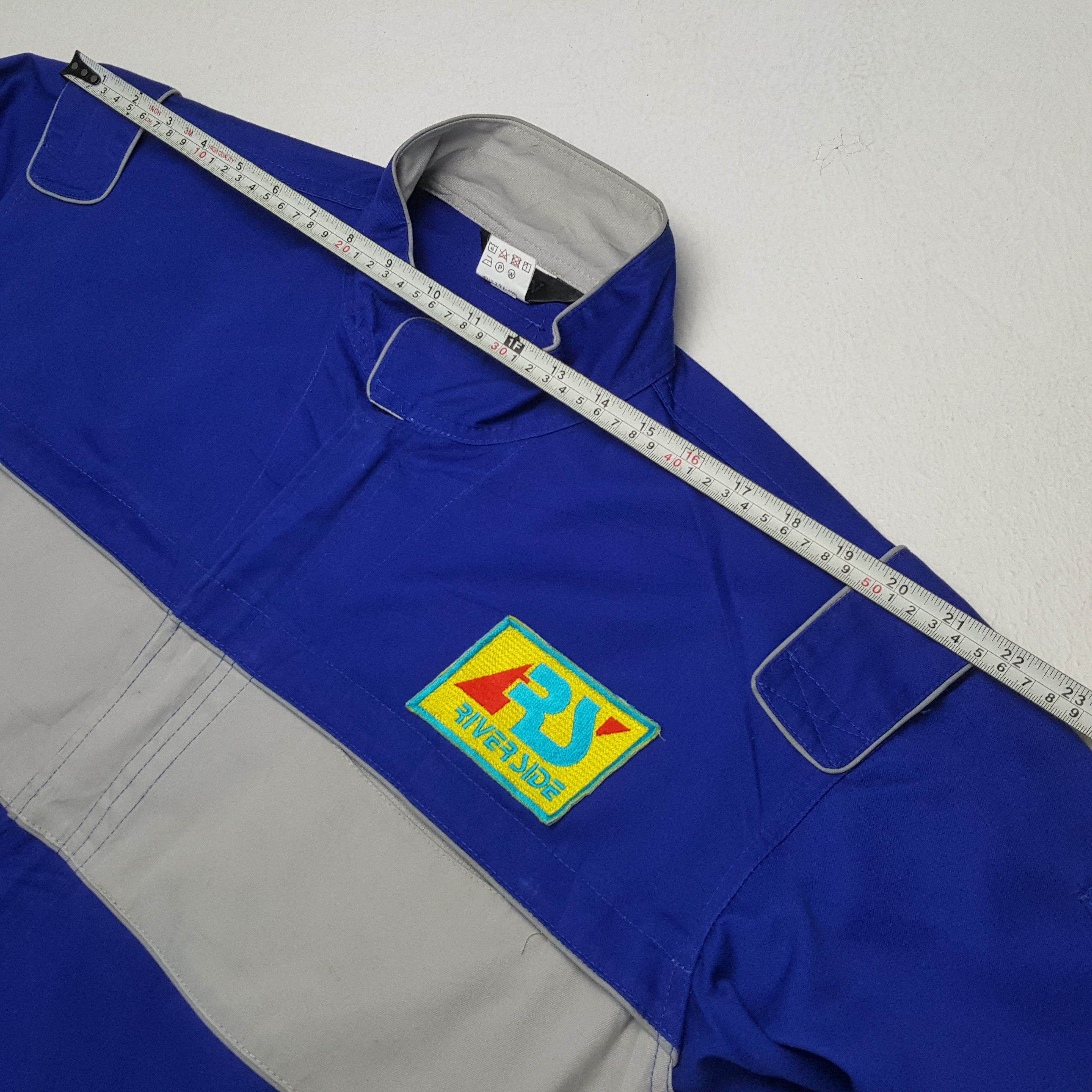 Vintage Vintage RIVER SIDE STAFF Japanese Company Coverall Jacket Size US L / EU 52-54 / 3 - 9 Thumbnail