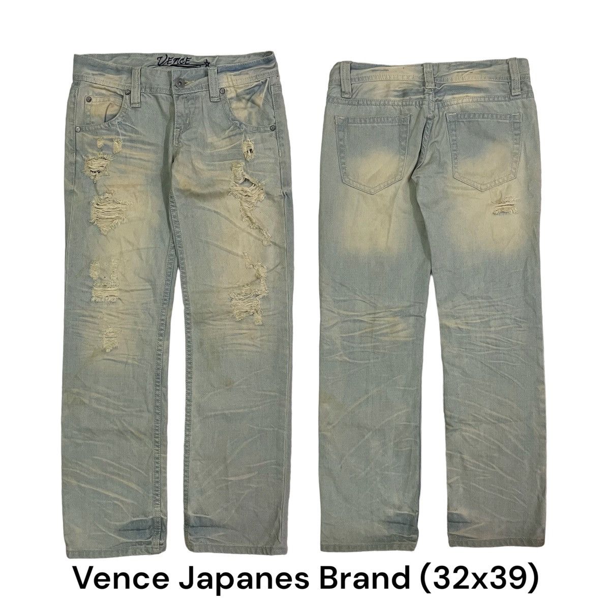 image of Avant Garde x If Six Was Nine Accpt Offer Bidding Vence Japanes Brand Jeans Karat in Blue (Size 32)