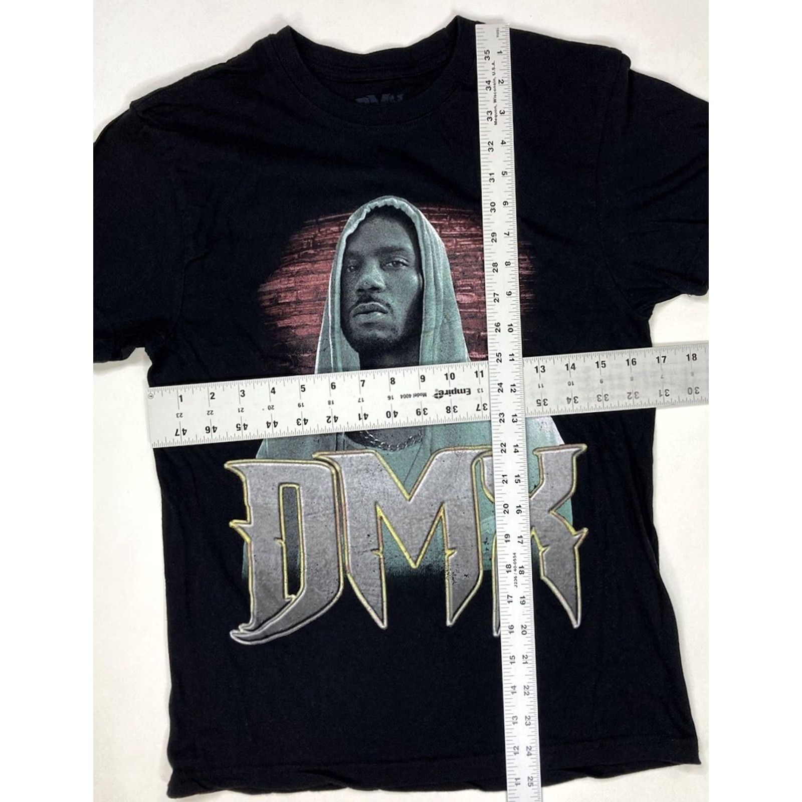Vintage DMX T-Shirt Women Small Black Short Sleeve Crew Neck Pullover Cotton Hip Hop Music Casual Size S / US 4 / IT 40 - 5 Thumbnail