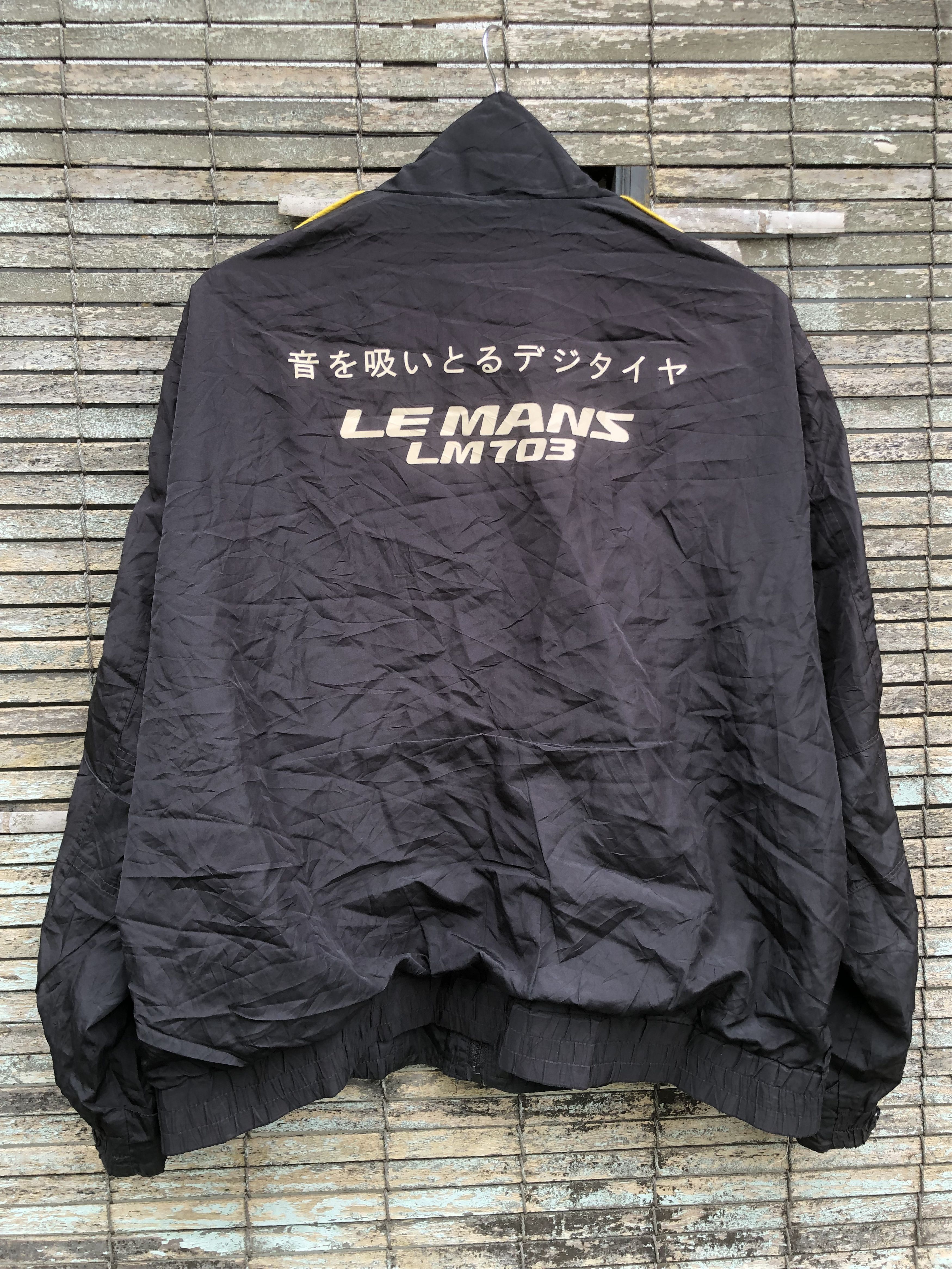 Japanese Brand Vintage Dunlop Falken Le Mans LM703 Zipper Jacket Size US L / EU 52-54 / 3 - 2 Thumbnail
