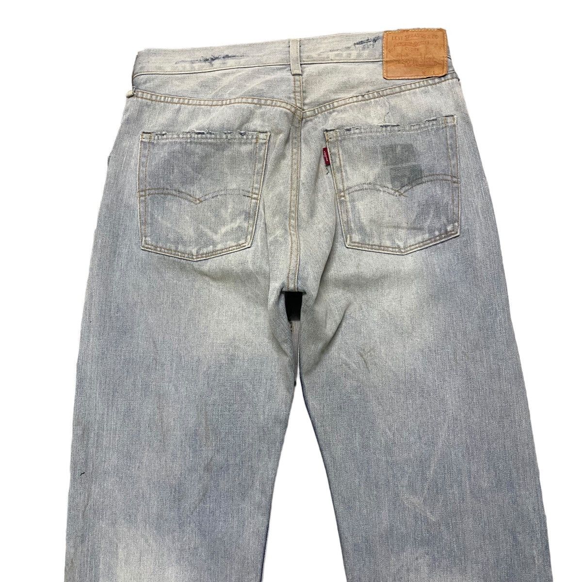 Levi's Vintage Levis 501 Big E Denim Selvedge Jeans Over Washed Size US 32 / EU 48 - 8 Thumbnail
