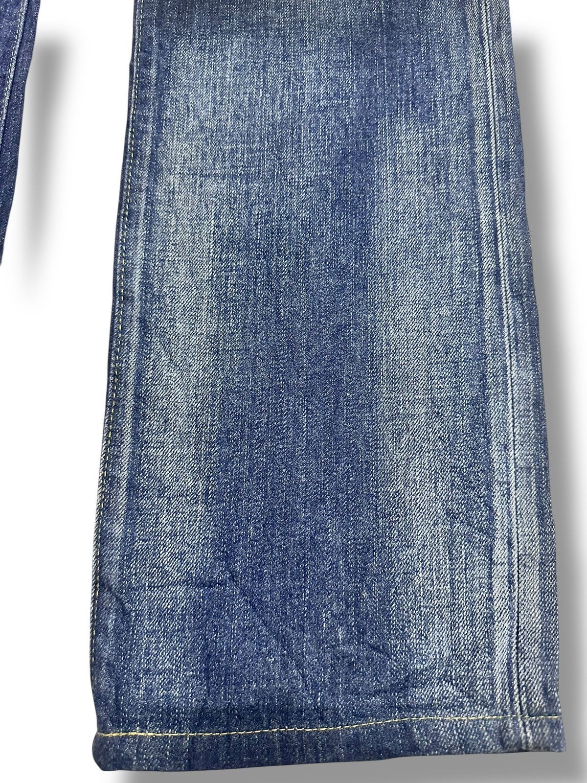 Japanese Brand Vintage Japan Distressed Jeans Baggy Style and Thunder Wash Size US 32 / EU 48 - 11 Thumbnail