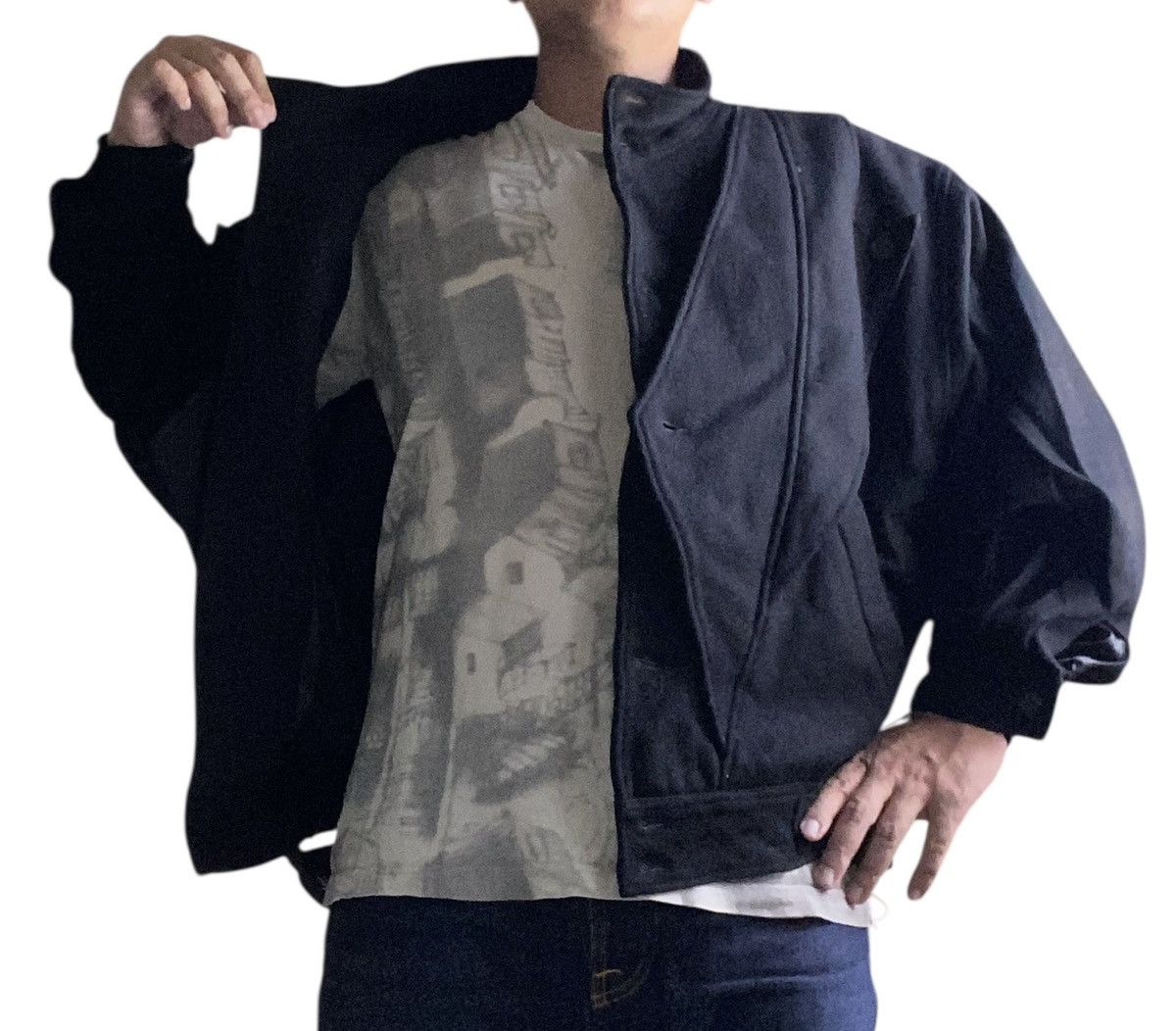 Vintage Braces similar like Issey Miyake parachute bomber jacket Size US M / EU 48-50 / 2 - 11 Thumbnail