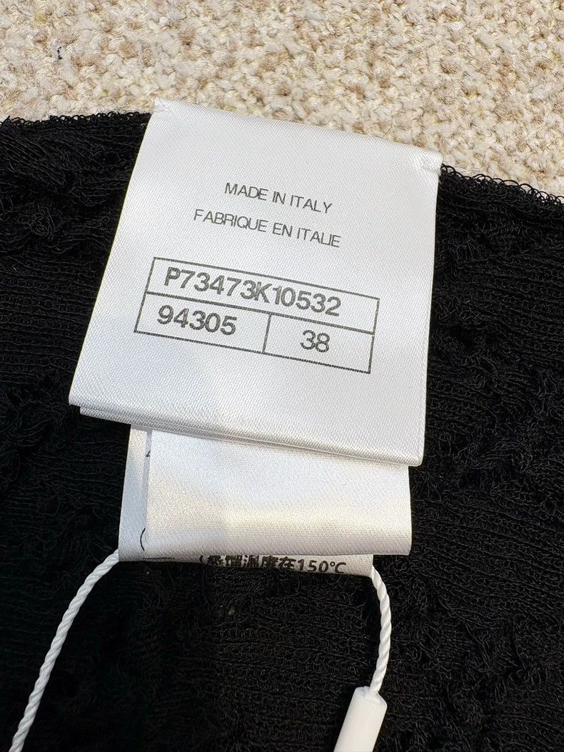 Chanel Chanel 22B black pearl rolled-edged knitted vest Size XS / US 0-2 / IT 36-38 - 5 Thumbnail