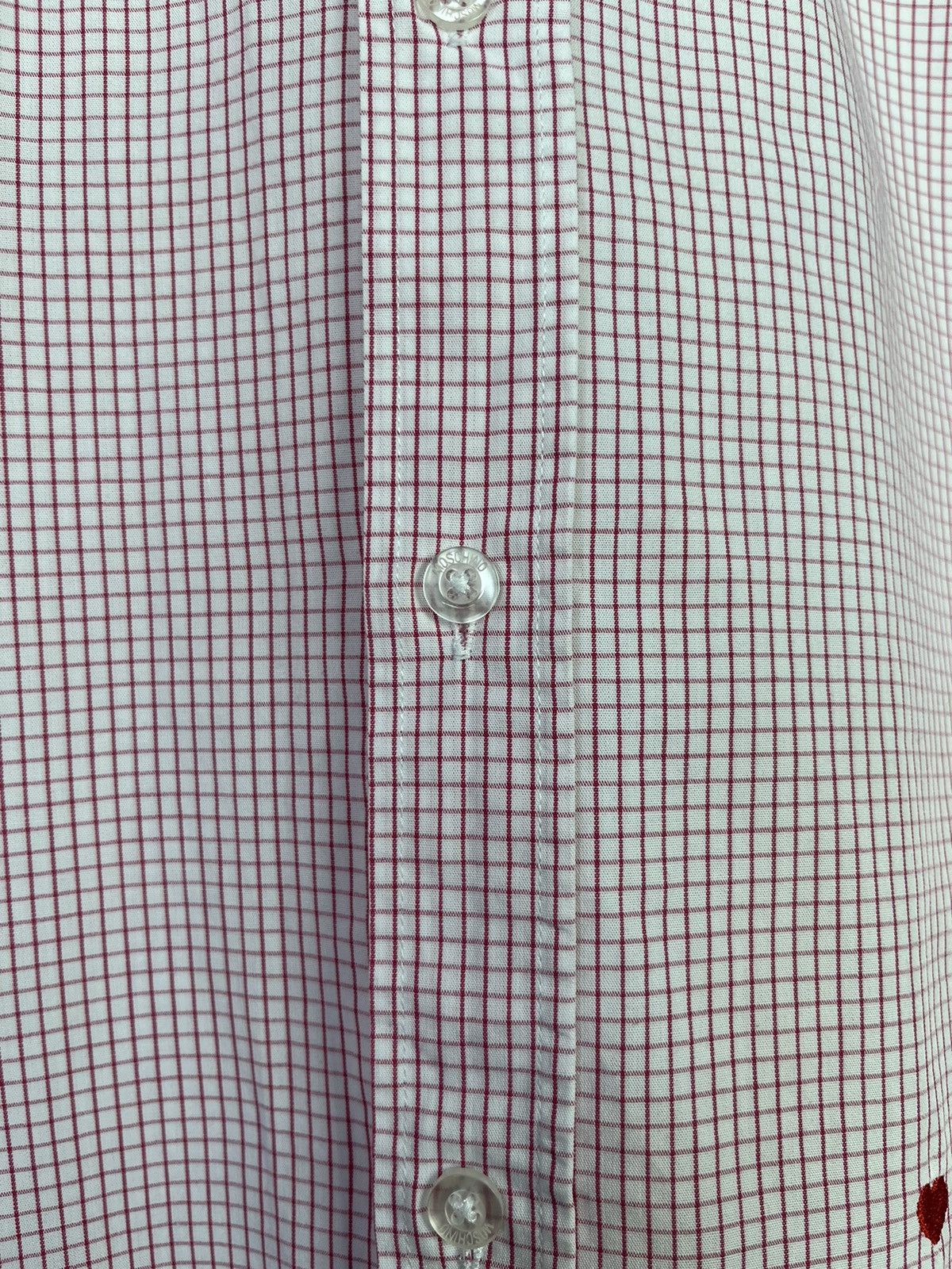 Moschino Moschino Luxury Cotton Plaid Long Sleeve Shirt Button Up Size US XL / EU 56 / 4 - 6 Thumbnail