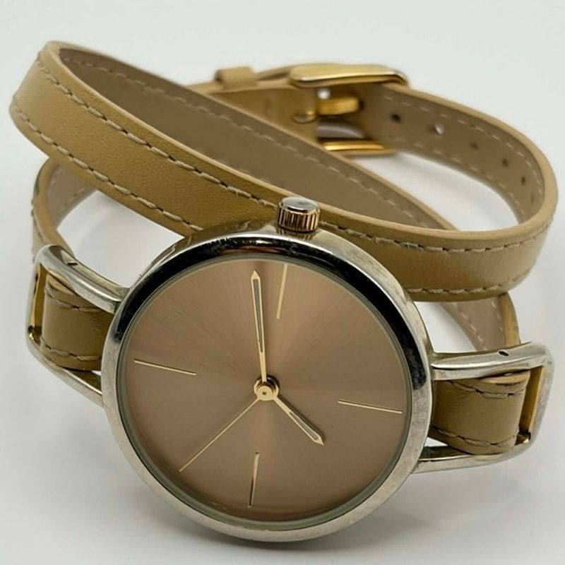 Other Tan & Silver Wrap Watch Size ONE SIZE - 2 Thumbnail