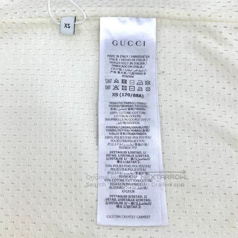 Gucci Gucci White side stripe logo embroidered cotton stand-up c Size XS / US 0-2 / IT 36-38 - 7 Thumbnail