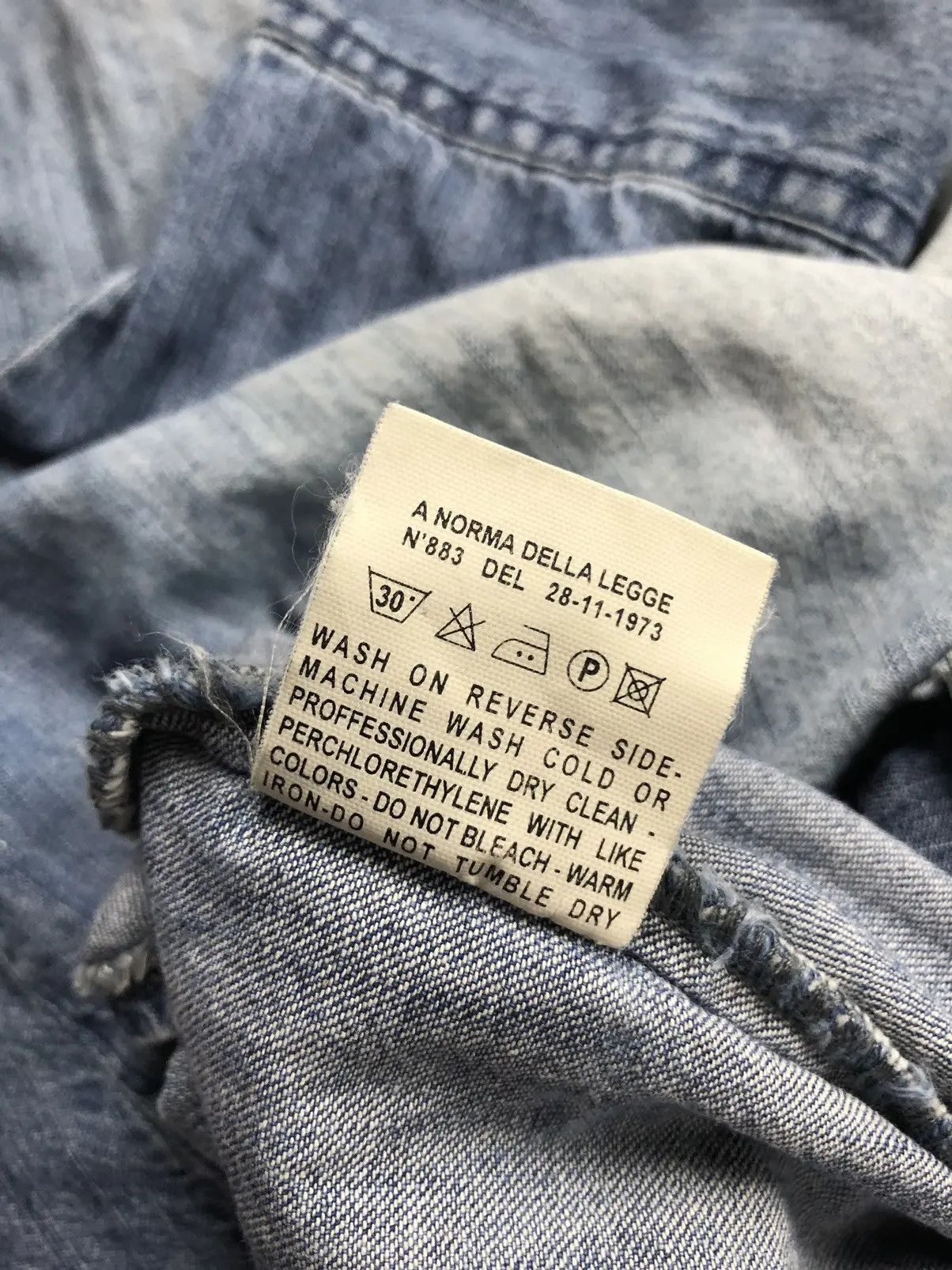 Dolce & Gabbana DOLCE&GABBANA Vintage J&ANS AvantgardeStreetwear Denim Shirt Size US L / EU 52-54 / 3 - 12 Thumbnail