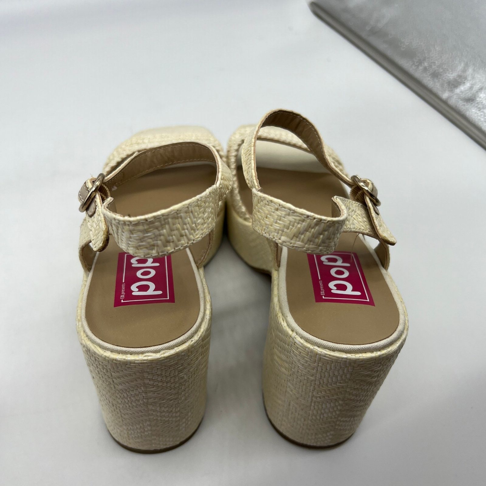 Other Women Block Shoes Platform Flat Wedge Casual Open Toe Size US 11 / IT 41 - 9 Thumbnail