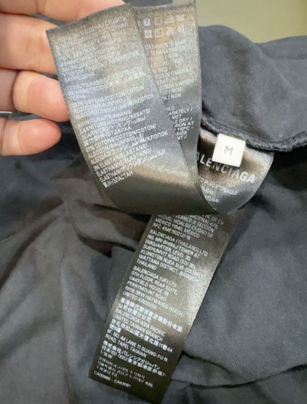Balenciaga Balenciaga tee Size US M / EU 48-50 / 2 - 7 Thumbnail