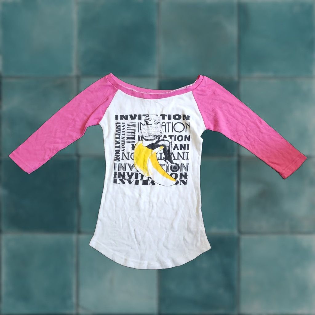 Vintage California Star Women's Shirt 3/4 Sleeve S Pink Juniors Crew Neck T-Shirt - All Seasons, Casual Size S / US 4 / IT 40 - 1 Thumbnail