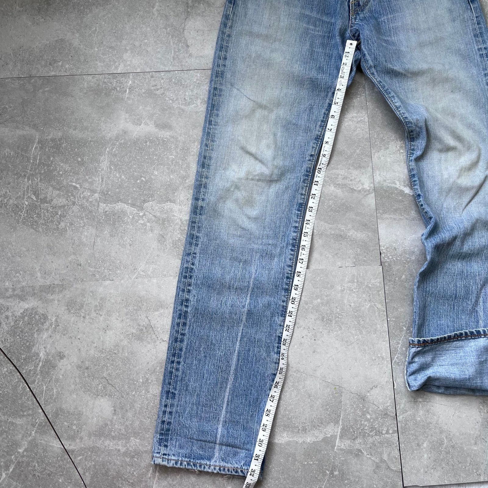 Edwin Edwin Selvedge Jeans – Light Wash – 28x33 – Japanese Denim Size US 28 / EU 44 - 6 Thumbnail