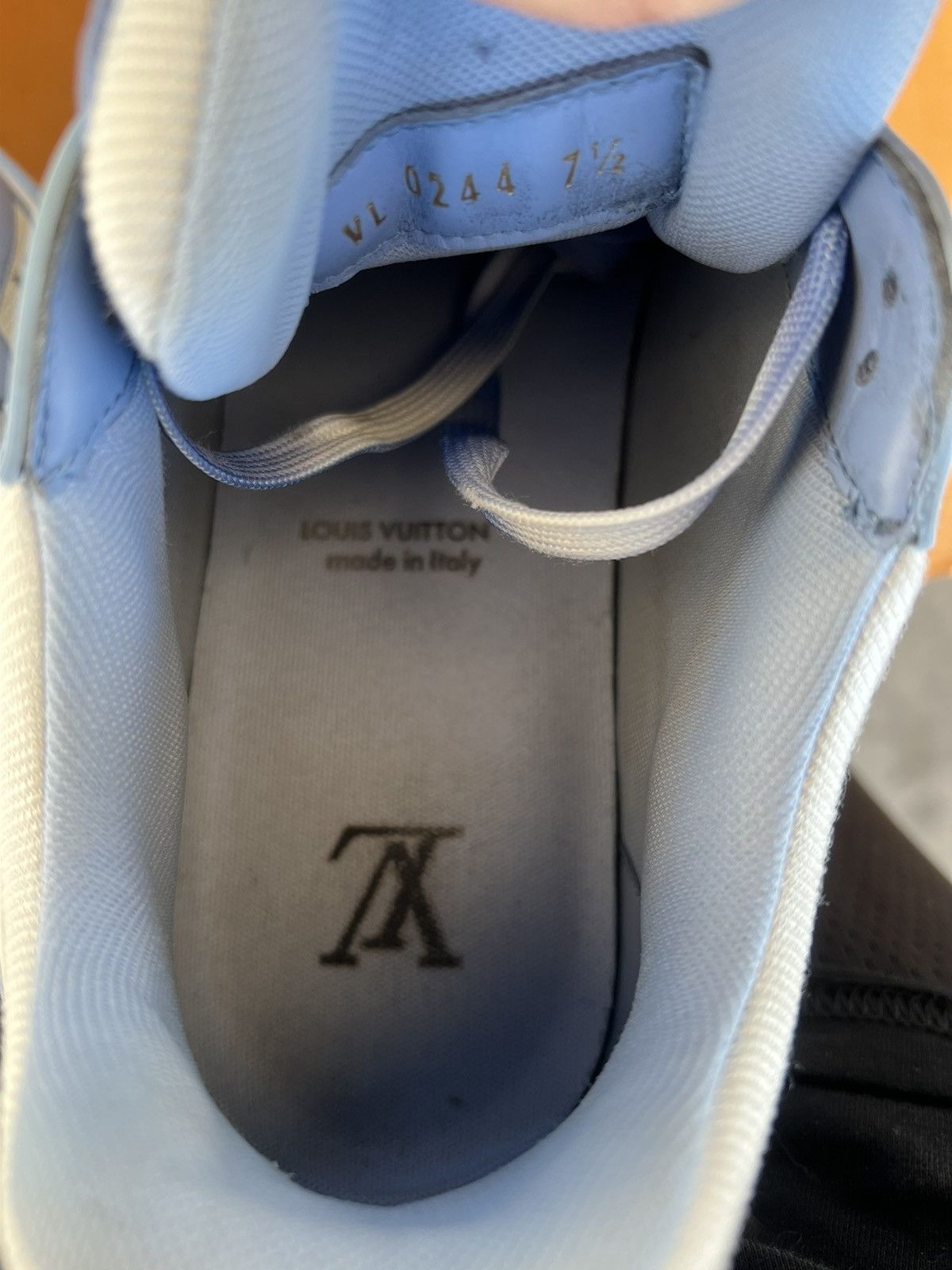 Louis Vuitton Louis Vuitton LV Trainer Blue White Size US 8.5 / EU 41-42 - 17 Thumbnail
