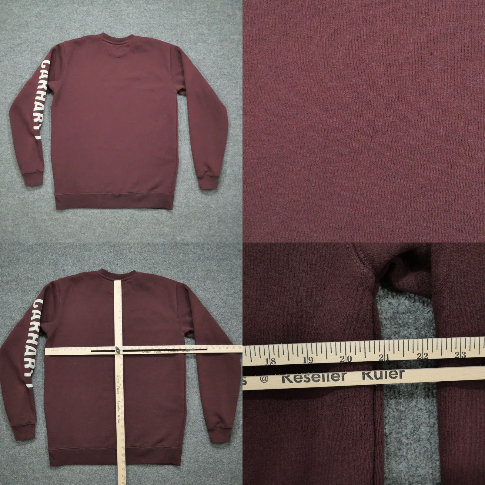 Carhartt Carhartt Sweatshirt Mens Small Red Pullover Logo Arm Spellout Regular S Red Mens Sweatshirt Pullover Carhartt Sport Style Pattern Solid Fanatics? Size US S / EU 44-46 / 1 - 8 Thumbnail