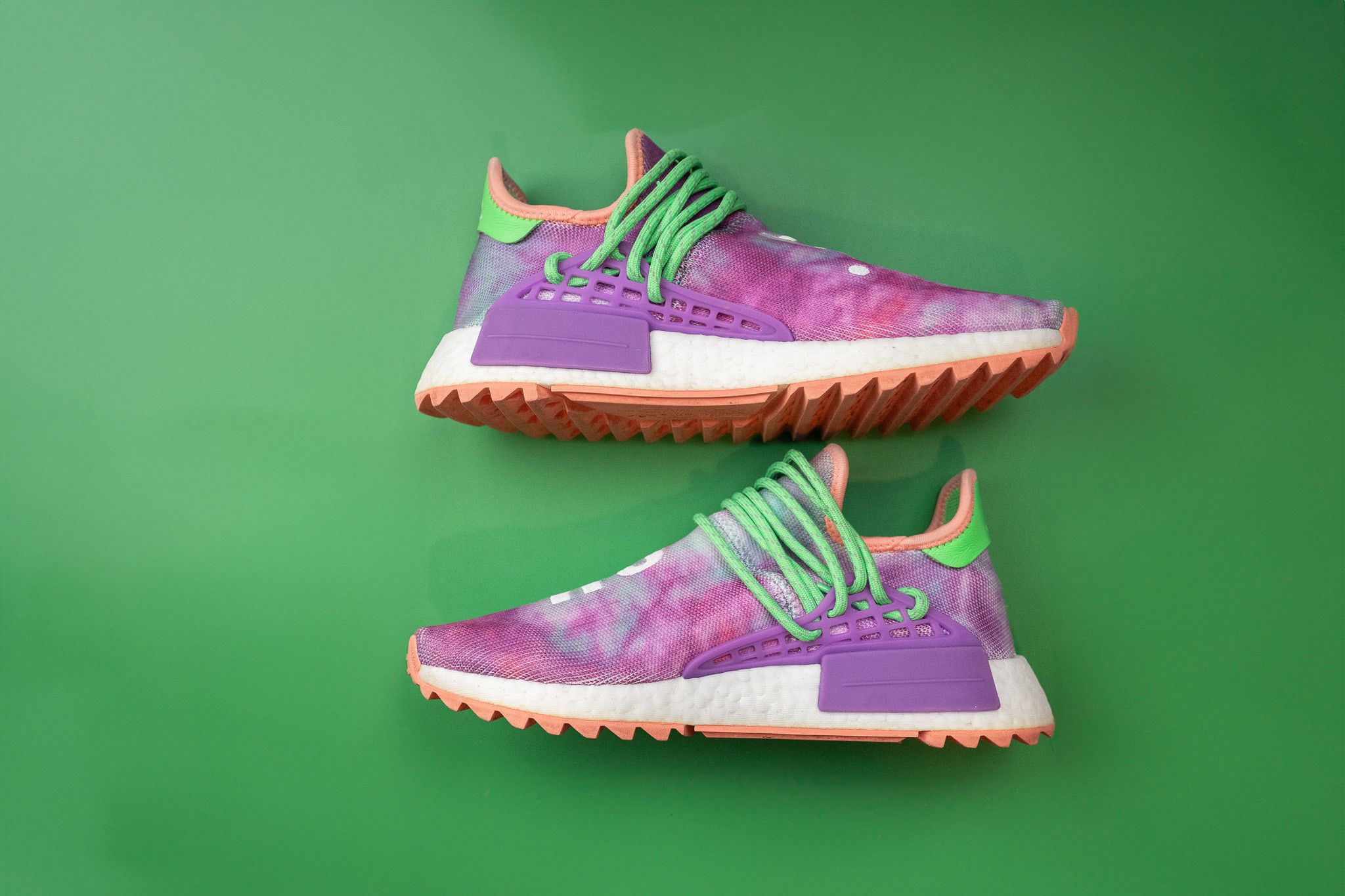 Adidas × Pharrell Adidas Human Race NMD Pharrell Holiday Festival Size US 8 / EU 41 - 3 Thumbnail