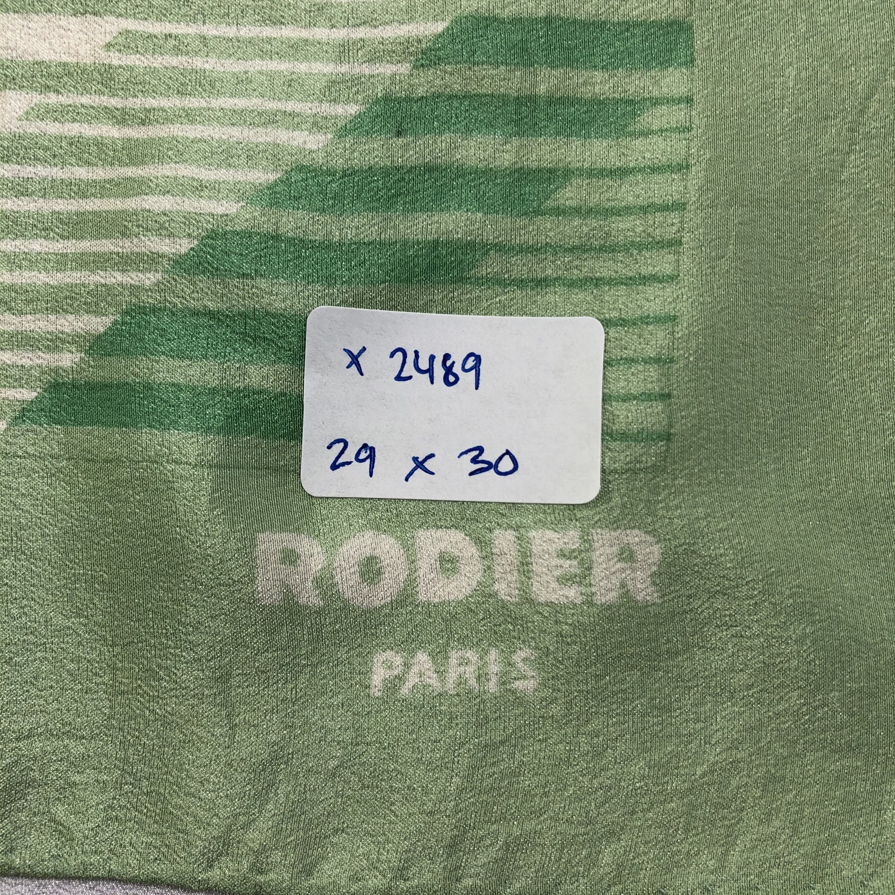 Vintage Vintage Rodier Silk Scarf Size ONE SIZE - 7 Thumbnail