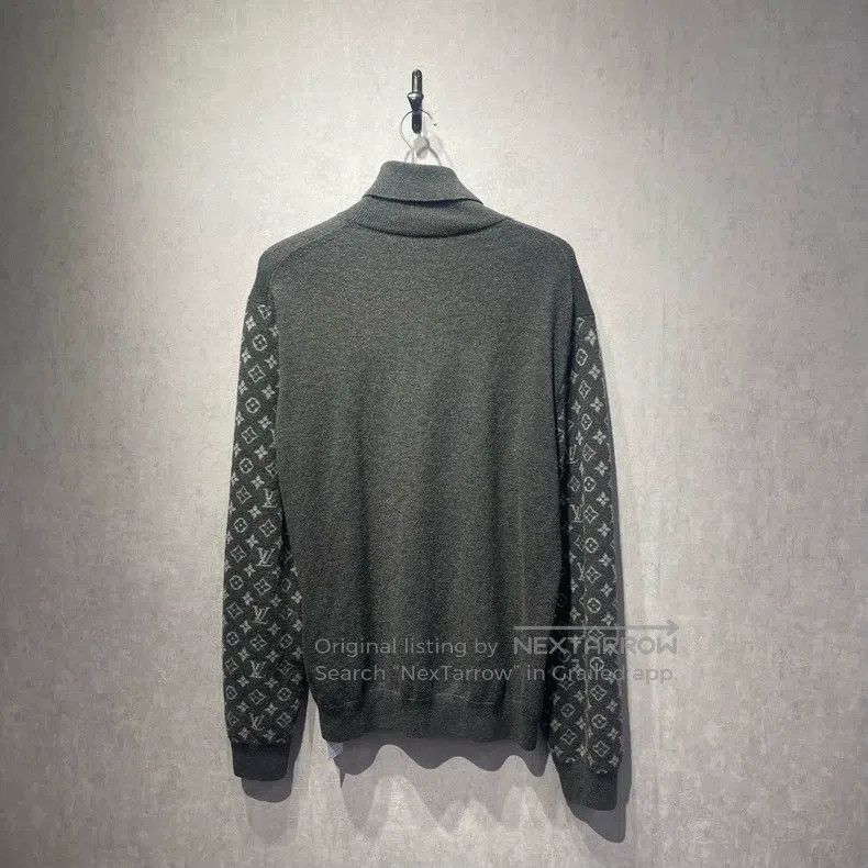 Louis Vuitton Louis Vuitton Grey turtleneck sweater Size US XL / EU 56 / 4 - 2 Thumbnail