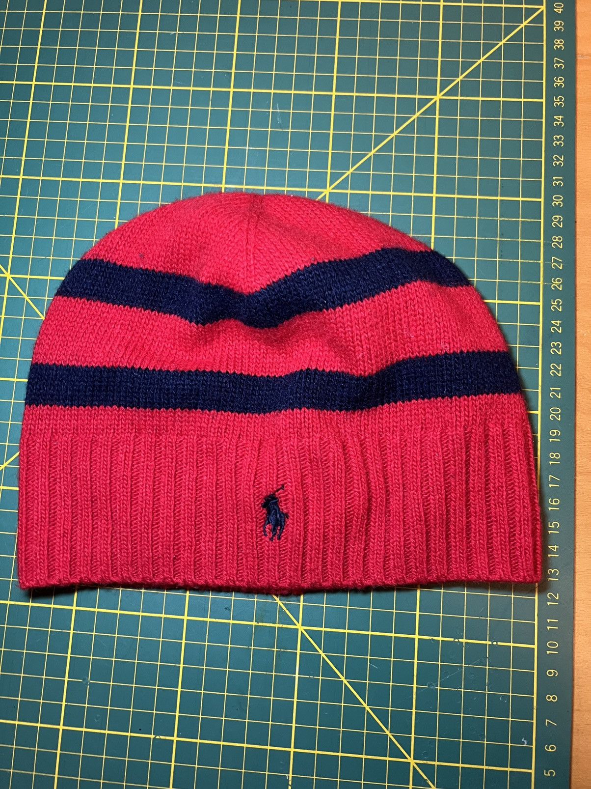 Polo Ralph Lauren Vintage Polo Ralph Lauren striped wool skull cap beanie Size ONE SIZE - 1 Thumbnail