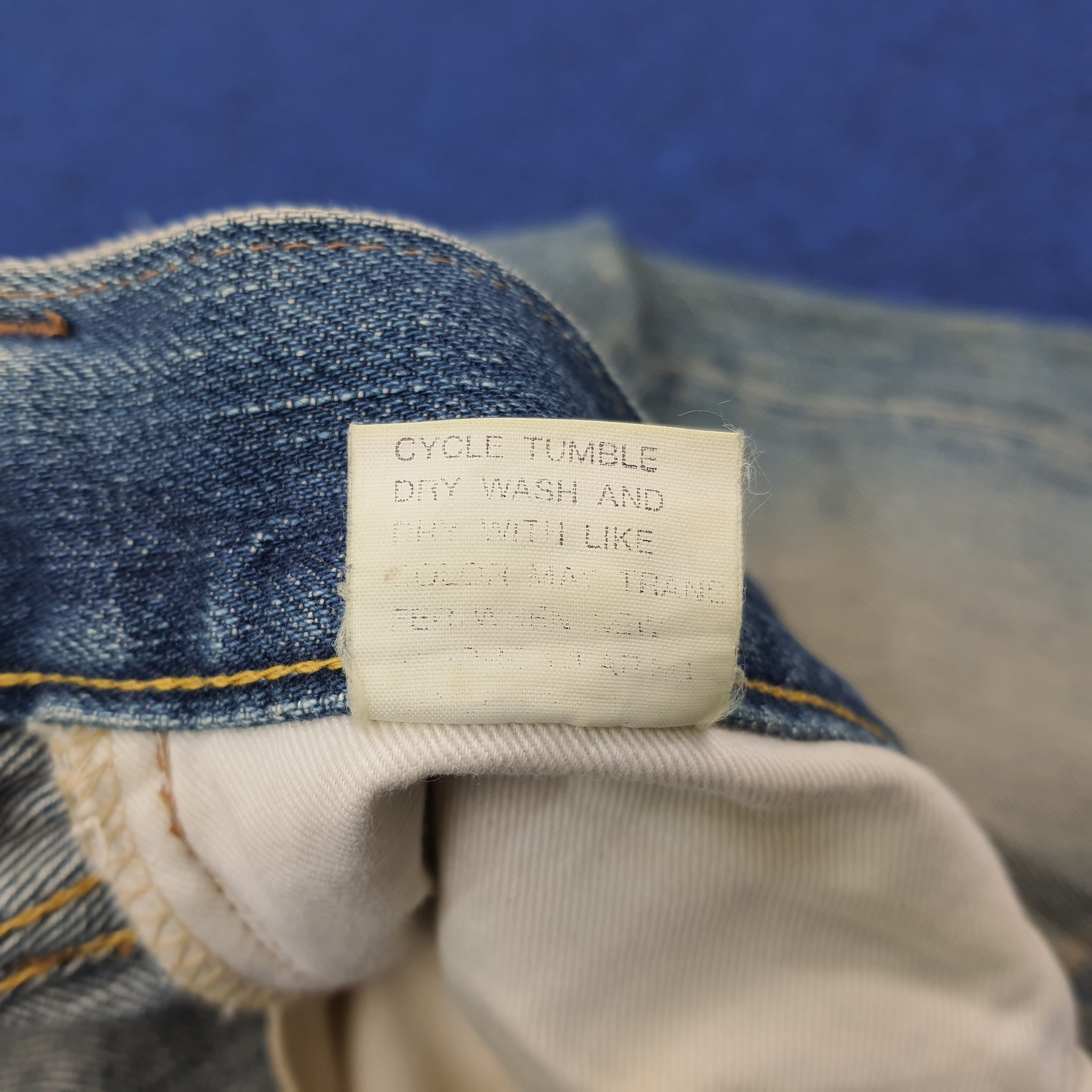 Evisu × Japanese Brand × Vintage Vintage Evis Salvadge Japan Custom Daicock Jeans C235N26 Size US 28 / EU 44 - 11 Thumbnail