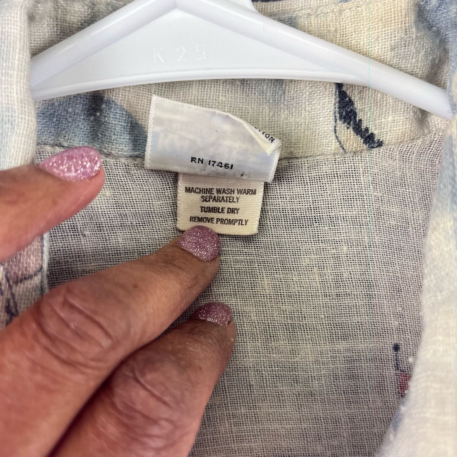 Other Vintage Kaynee Shirt All Over Print Knit Late 1800's Scenery Size US XS / EU 42 / 0 - 7 Thumbnail